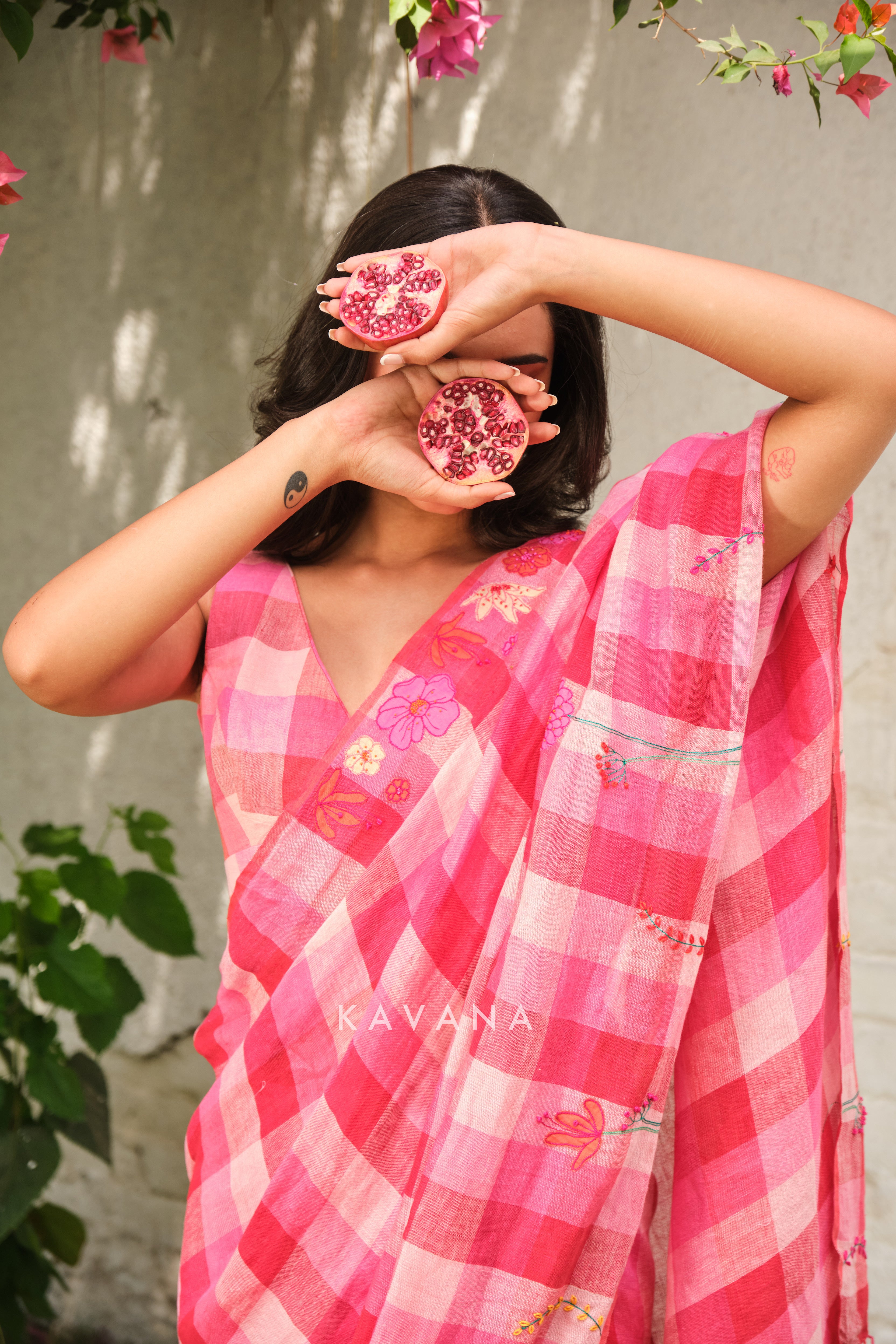 Bubblegum sari