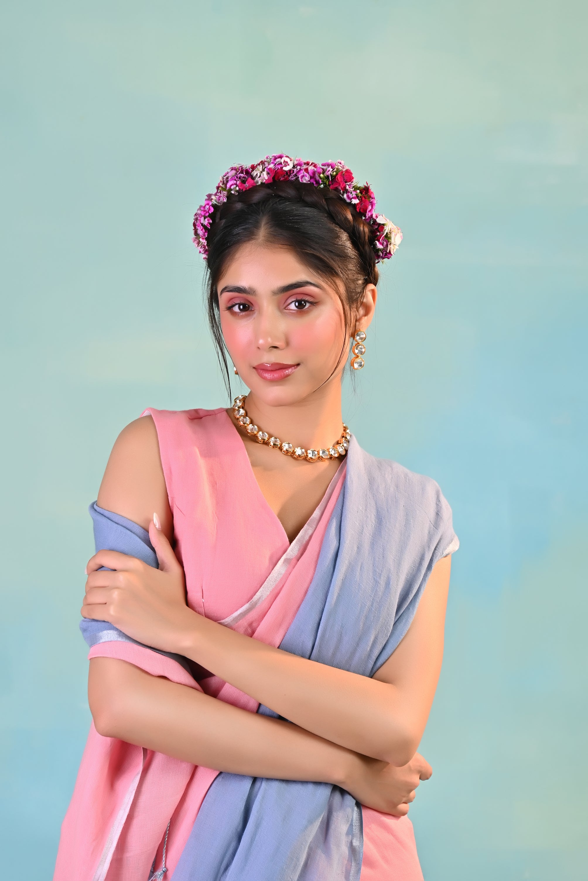 Kashish Linen Sari