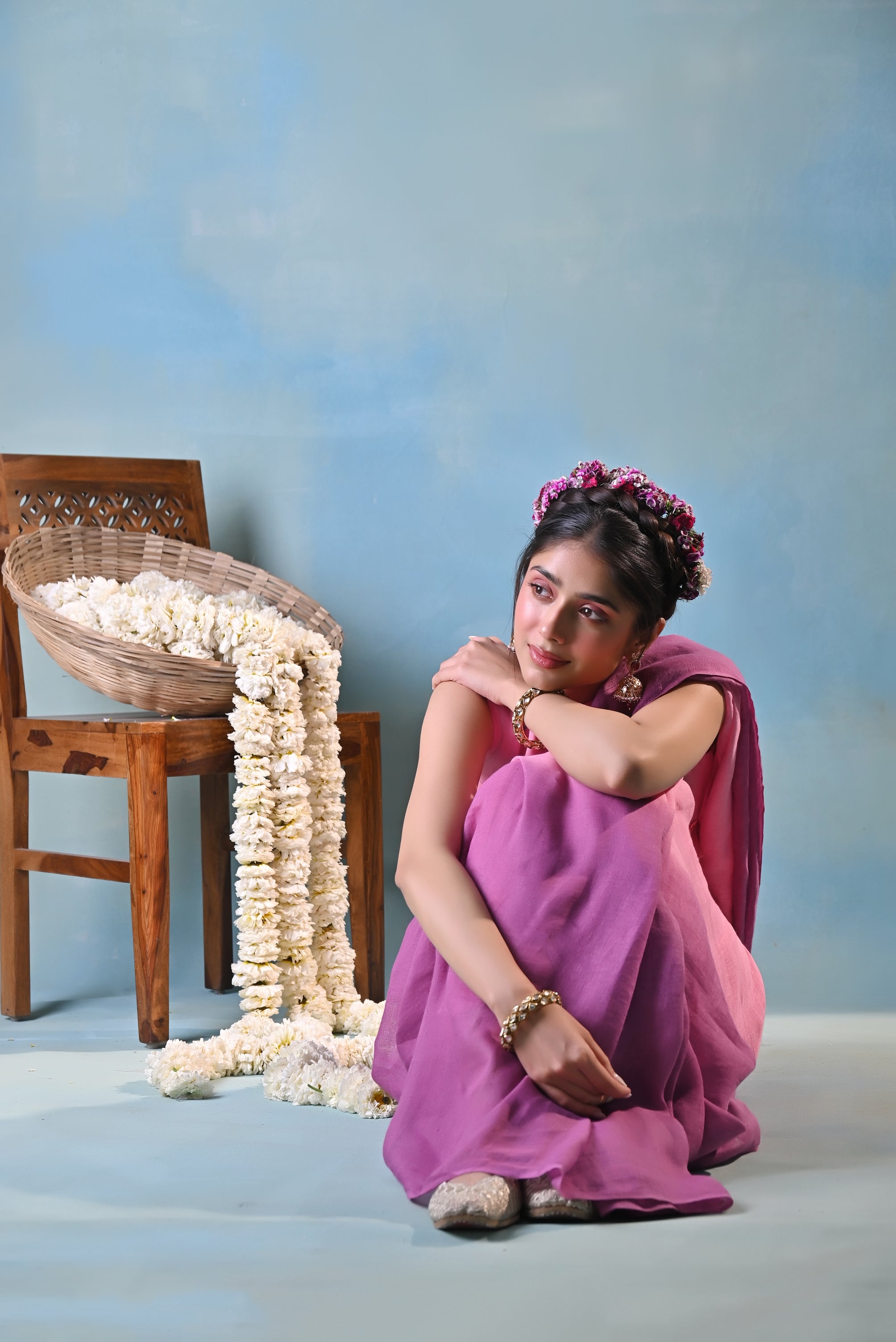 Parakh Linen Sari