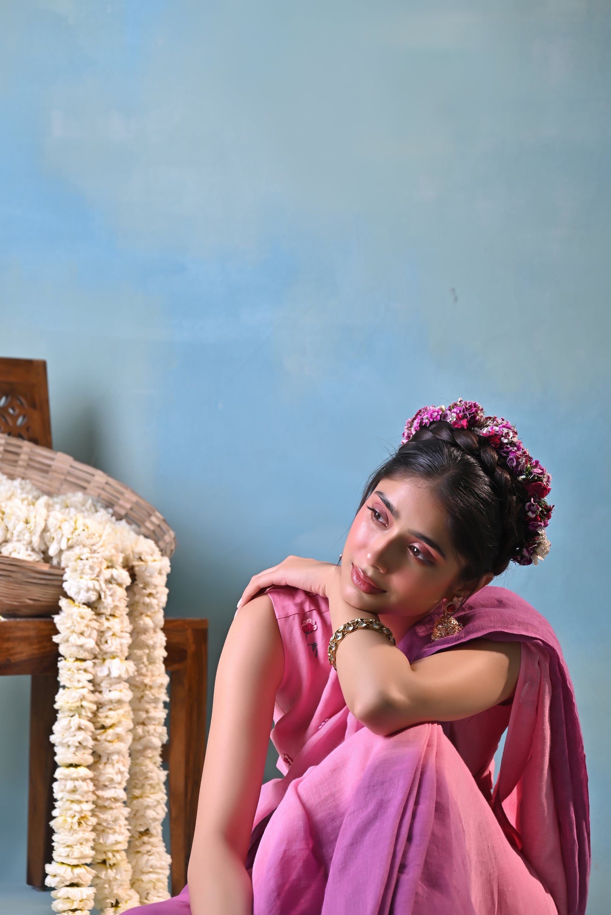 Parakh Linen Sari