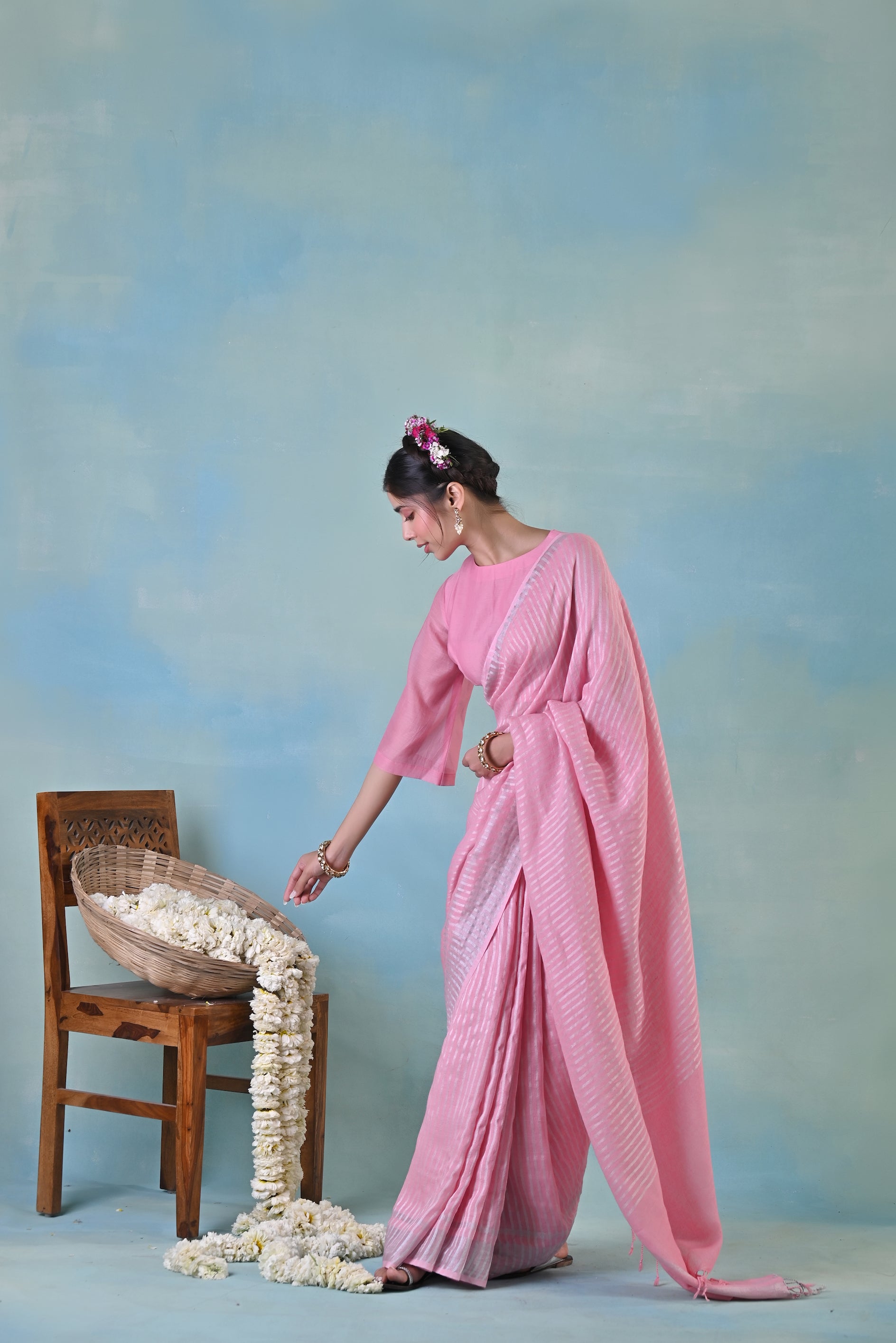 Roop Linen Sari