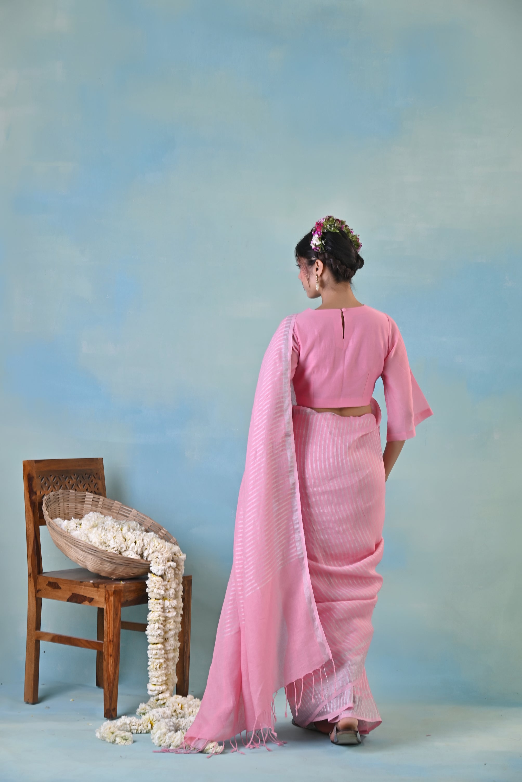 Roop Linen Sari