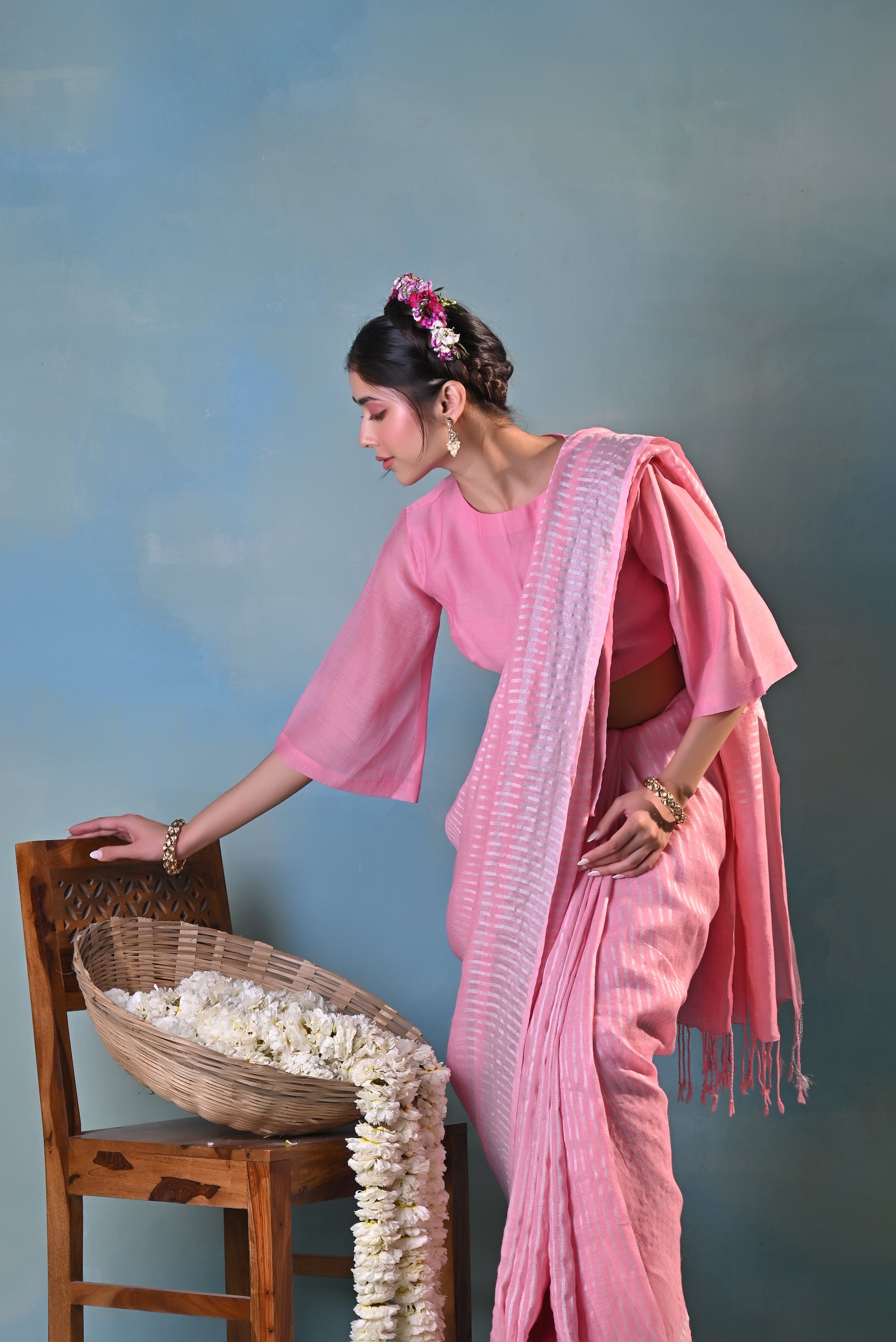 Roop Linen Sari