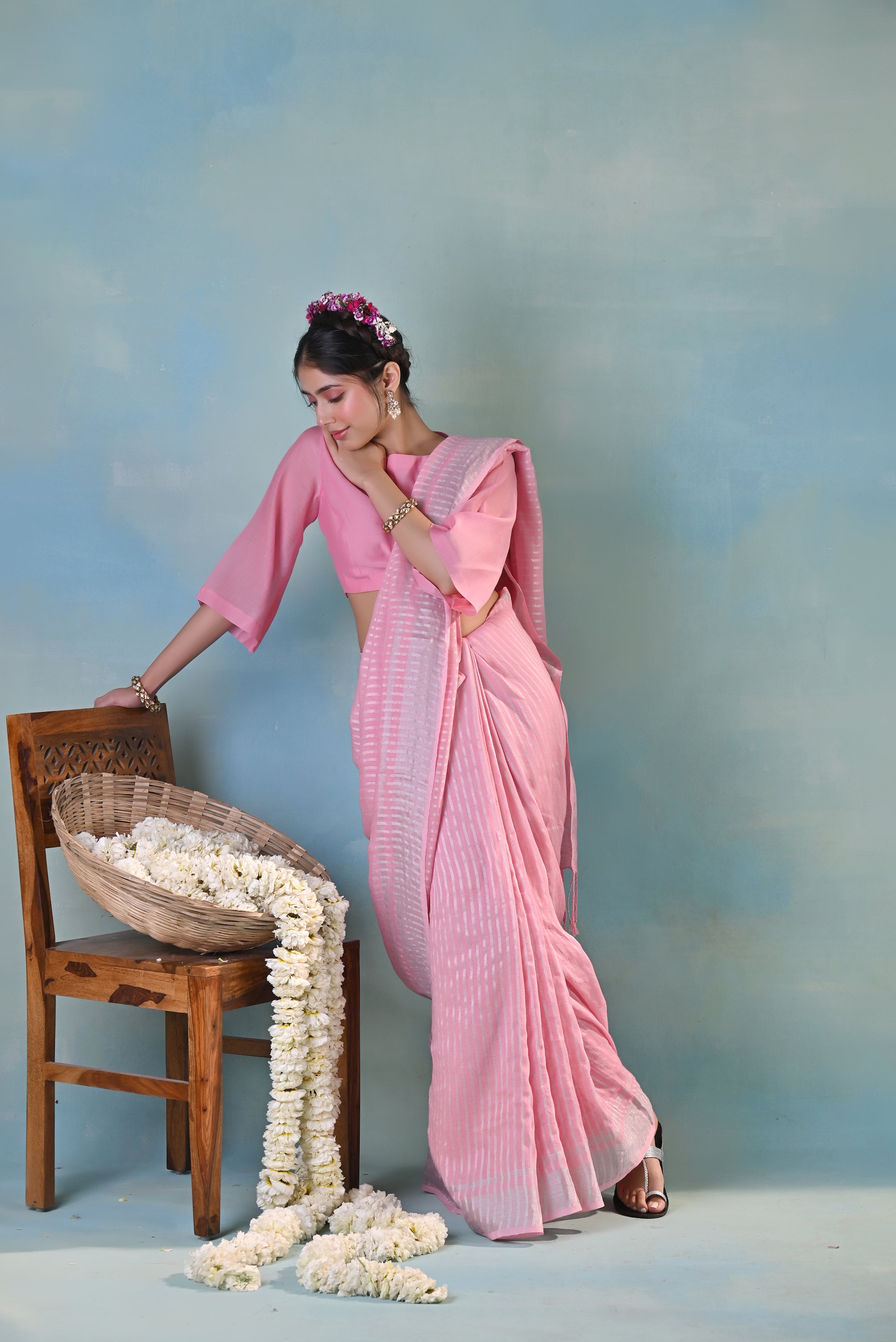 Roop Linen Sari