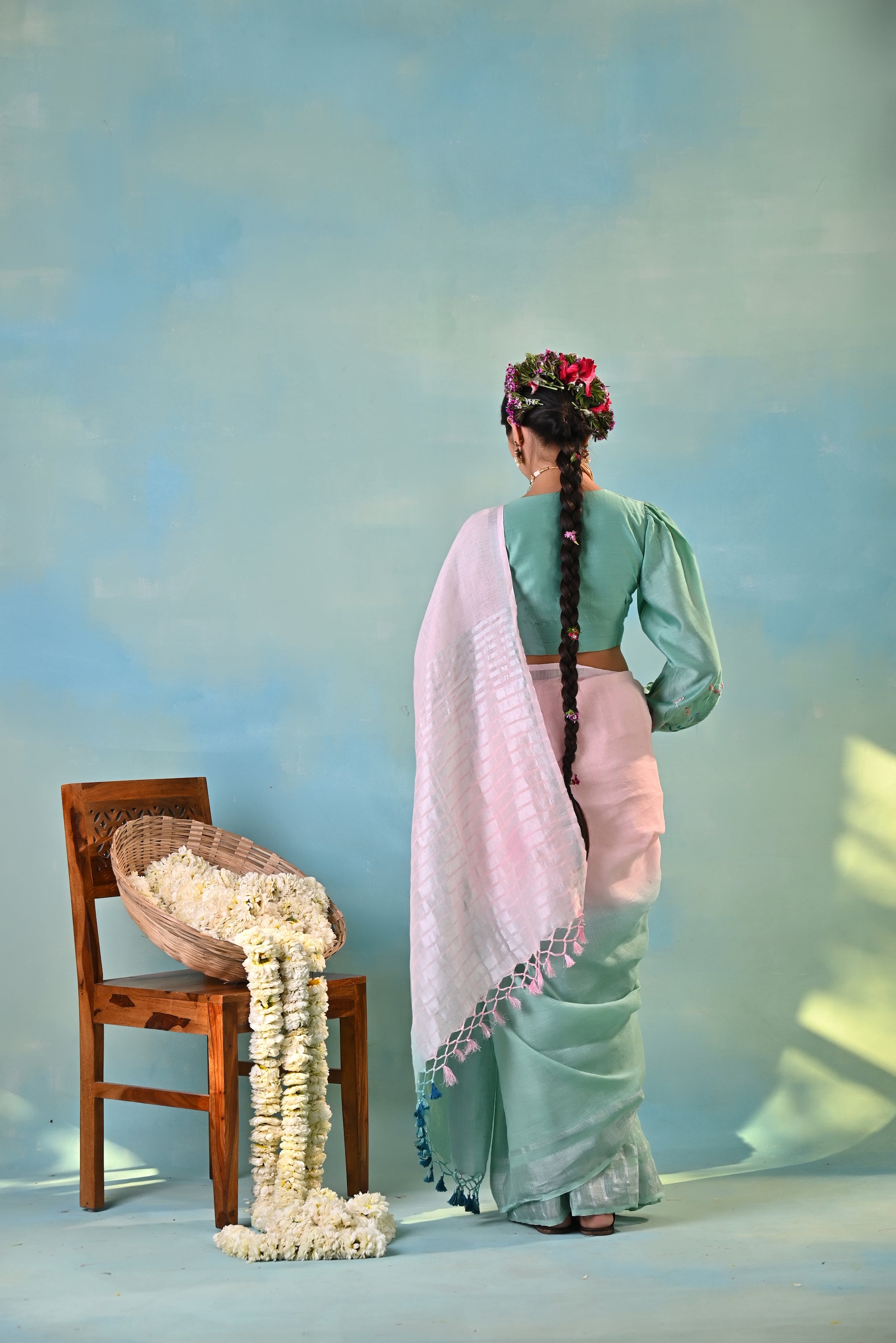 Suhana Linen Sari