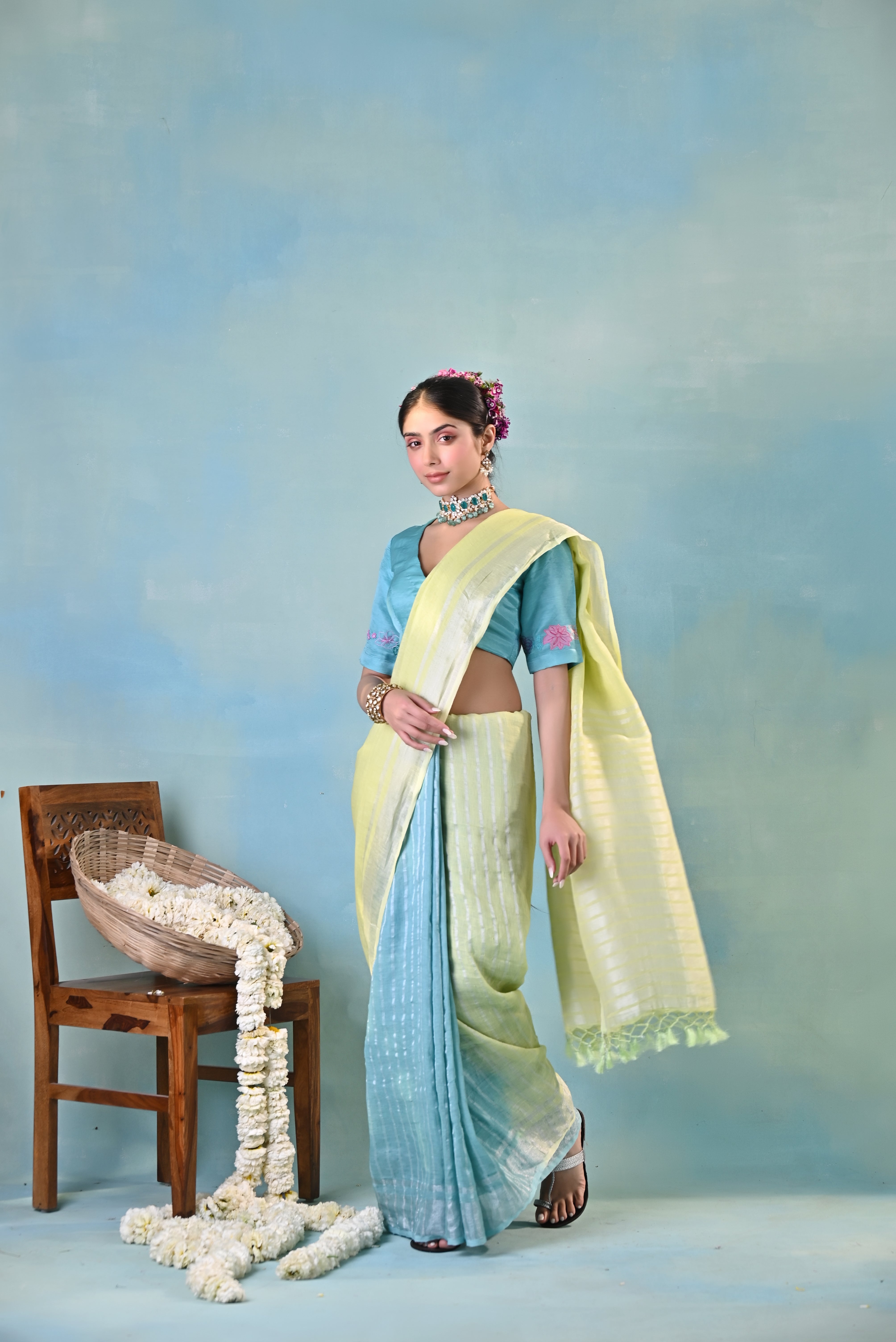 Sabah Linen Sari