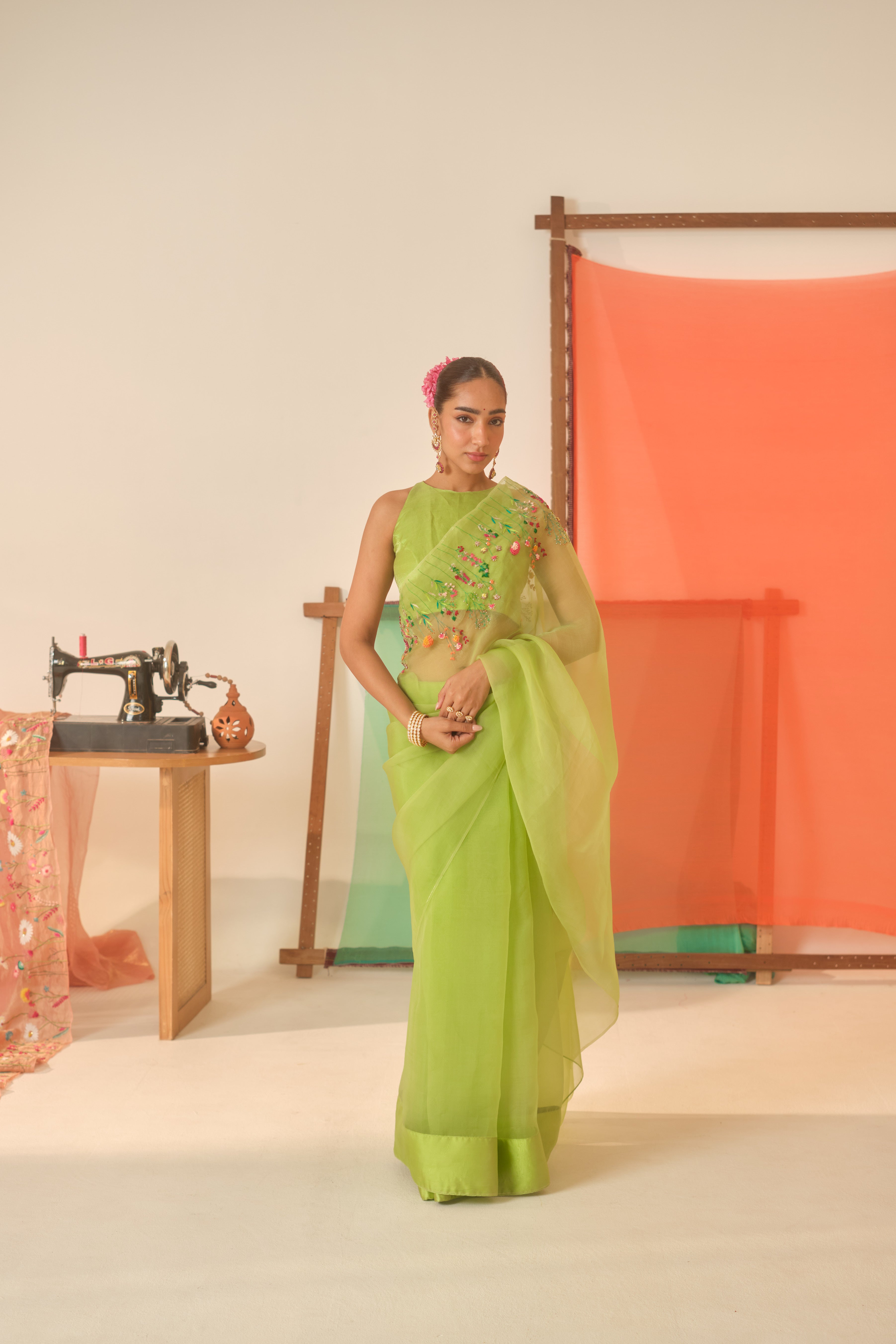 Surbhi Silk Organza Sari