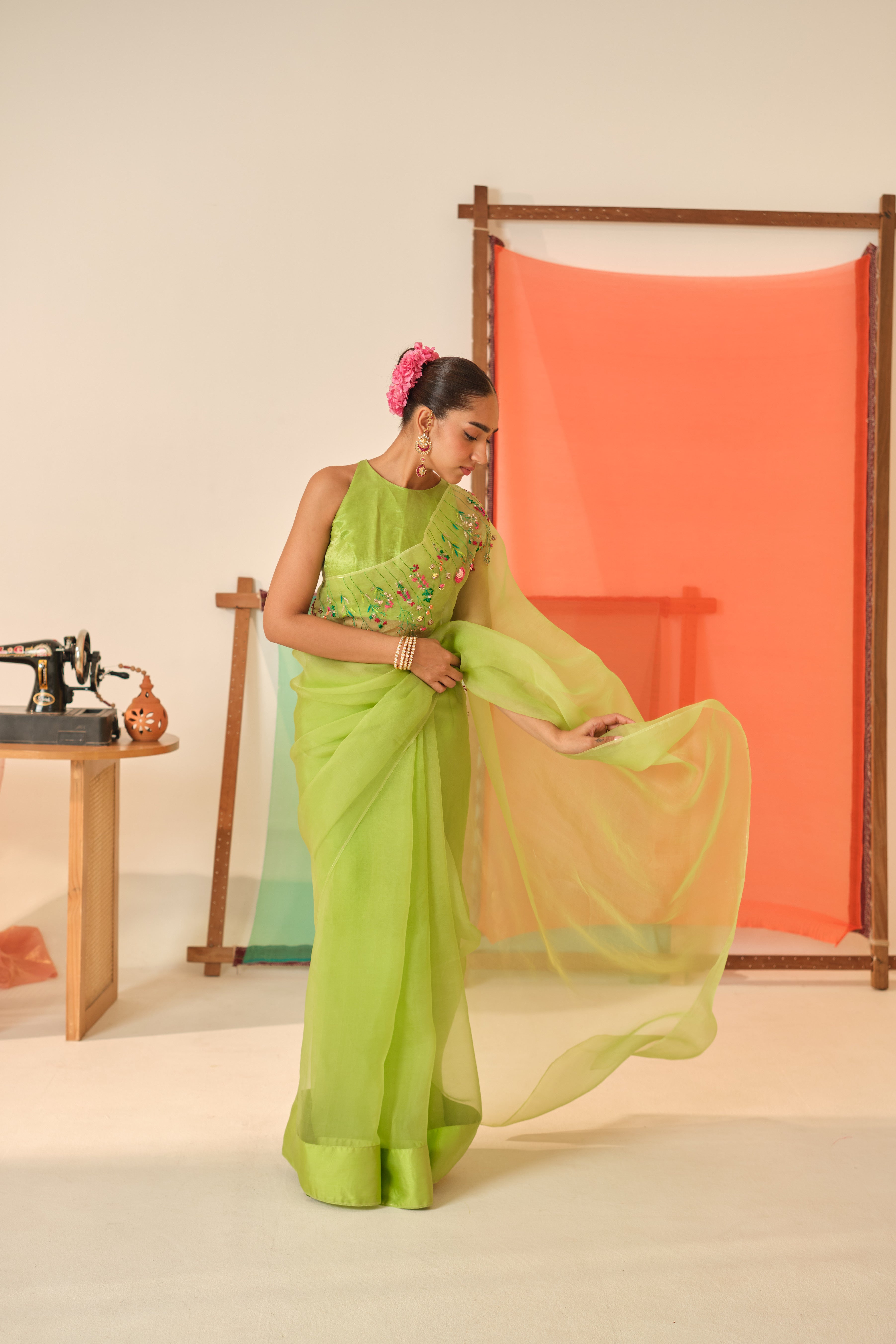 Surbhi Silk Organza Sari