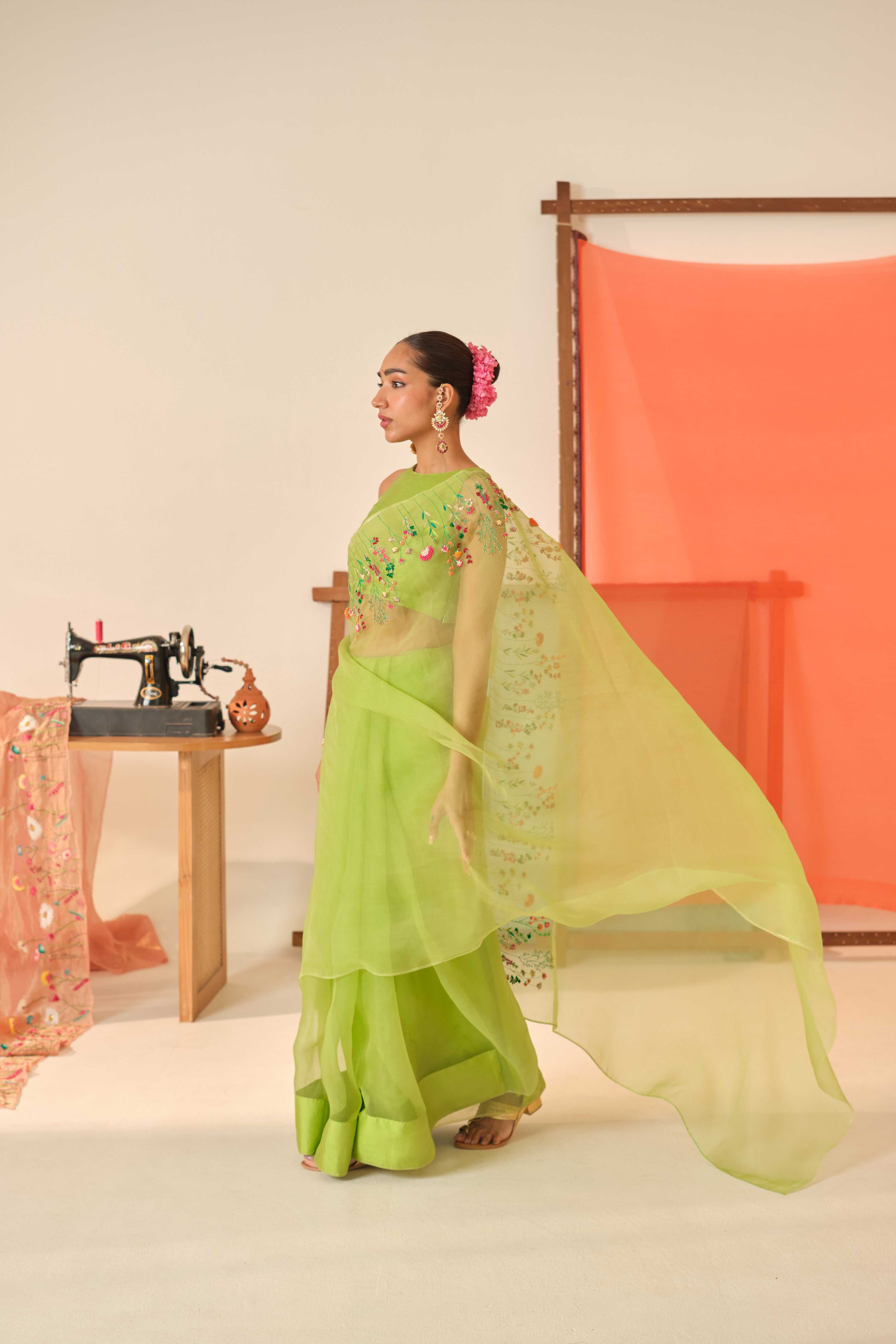 Surbhi Silk Organza Sari