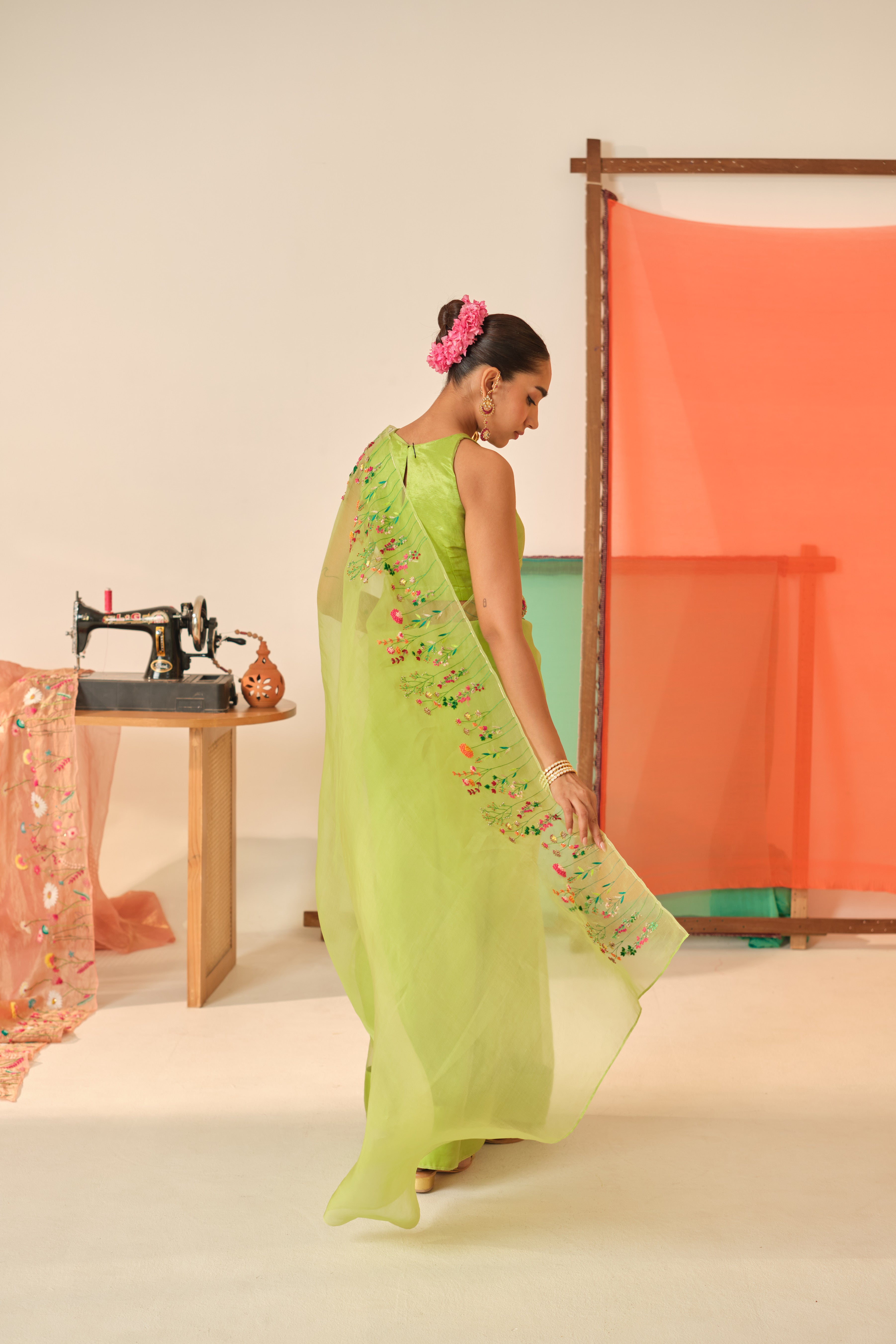 Surbhi Silk Organza Sari