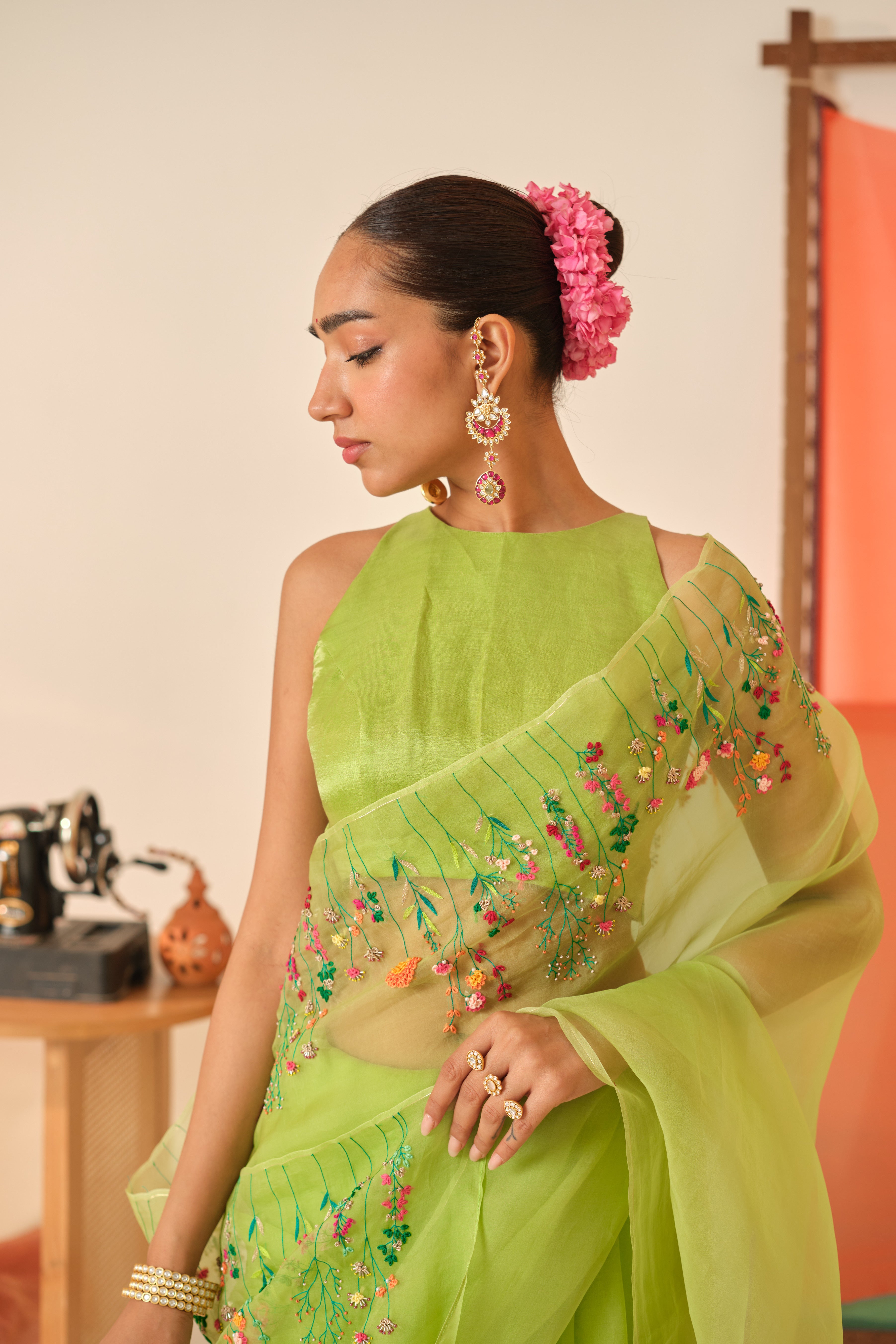 Surbhi Silk Organza Sari