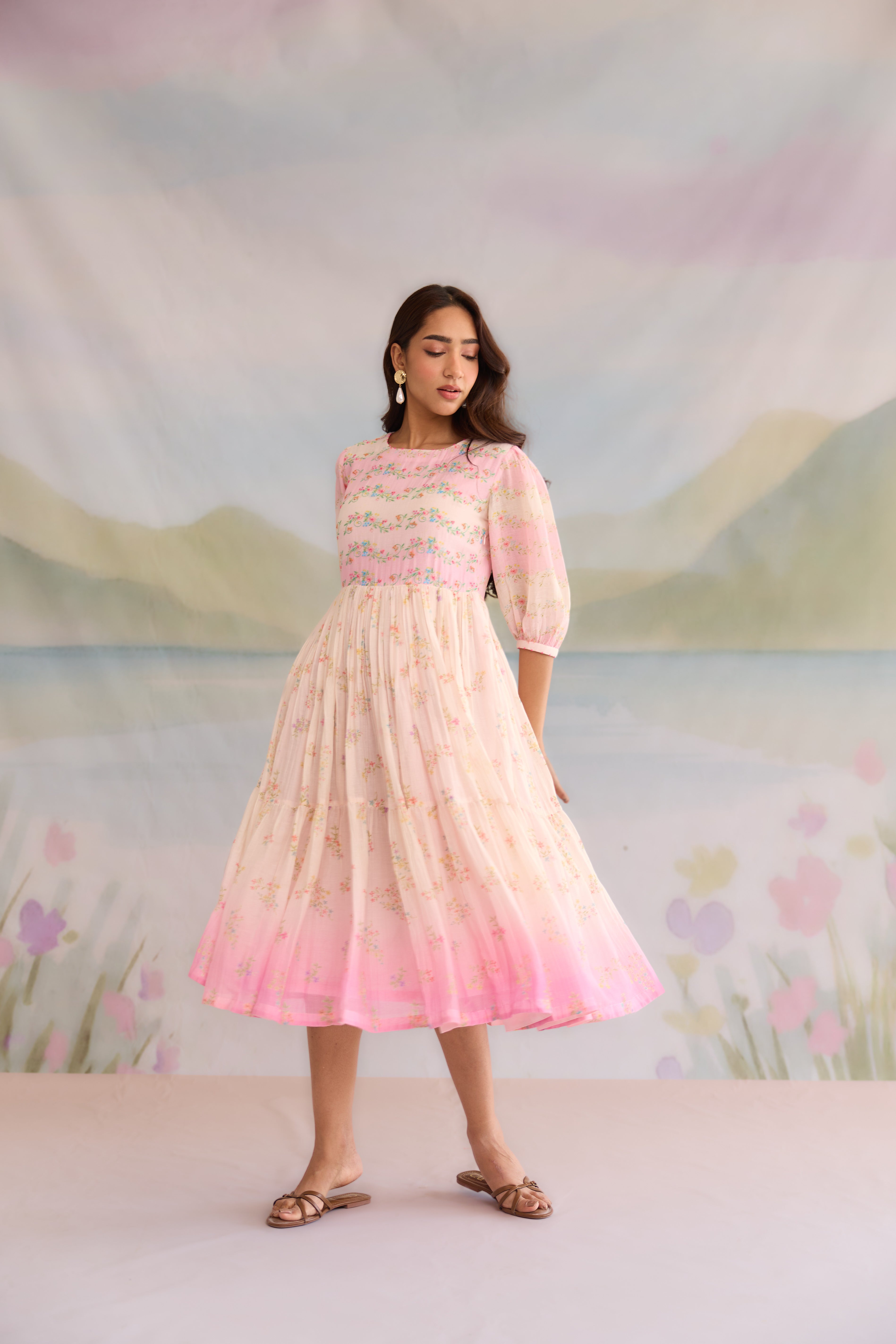 Kriya Chanderi Dress