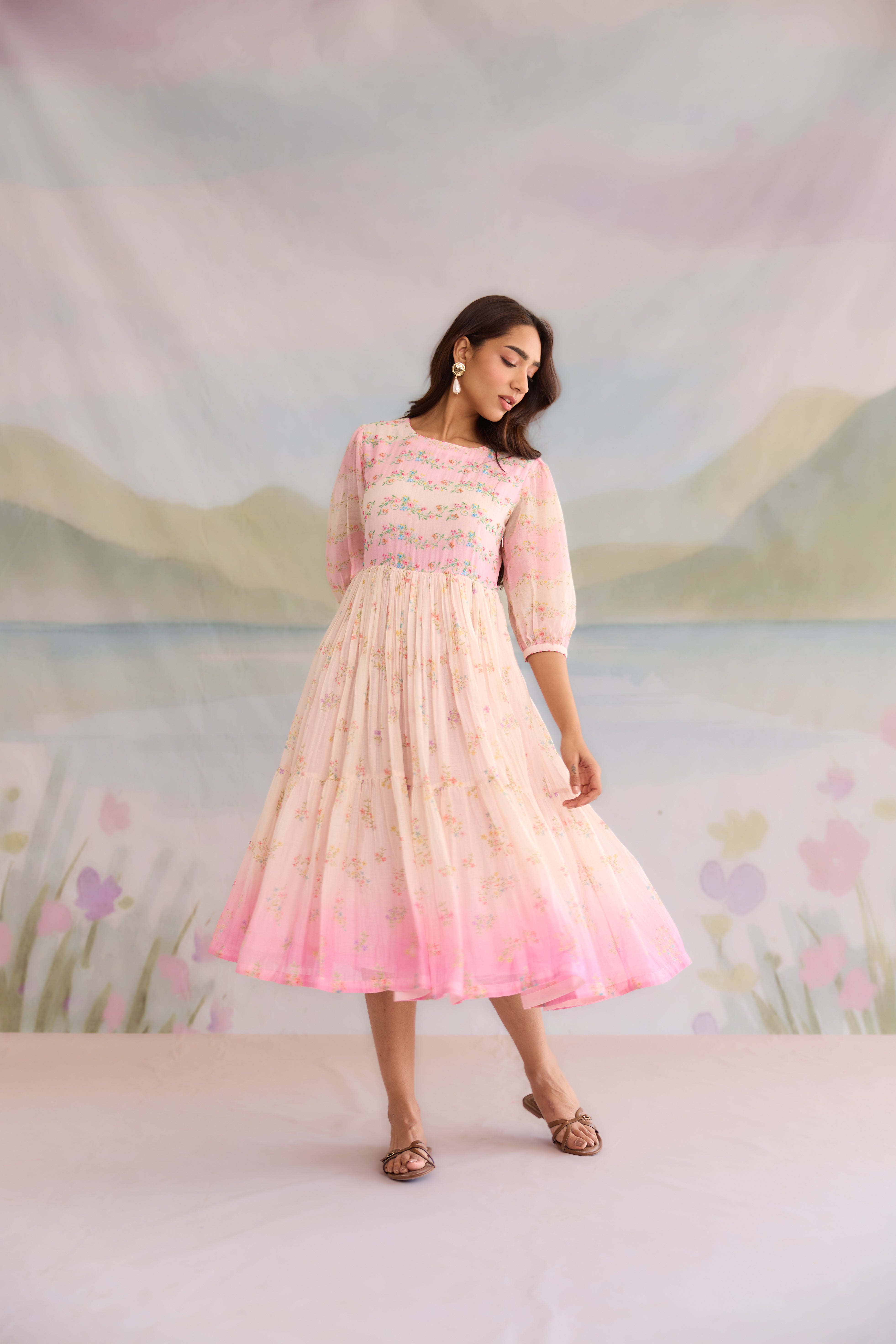 Kriya Chanderi Dress