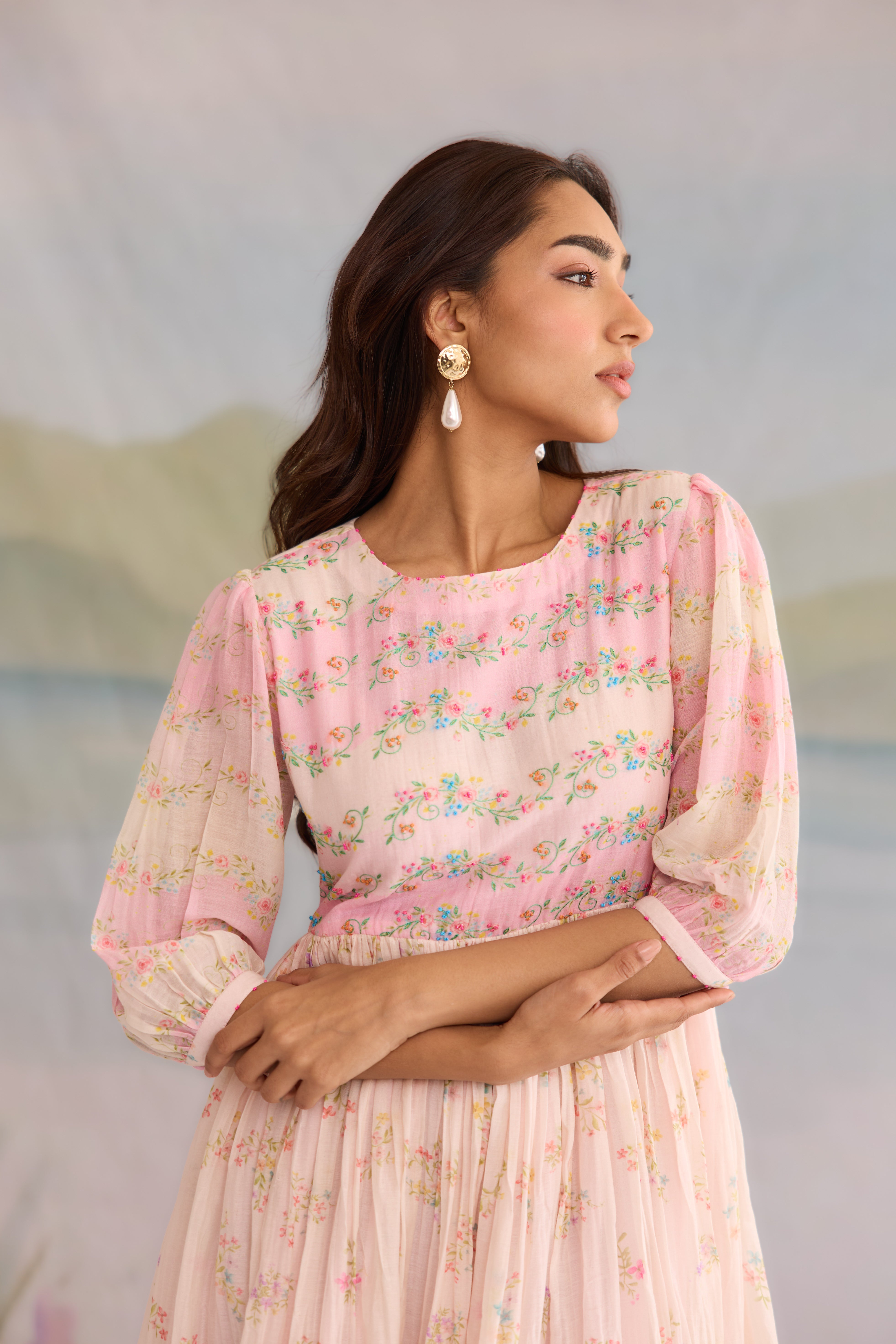 Kriya Chanderi Dress