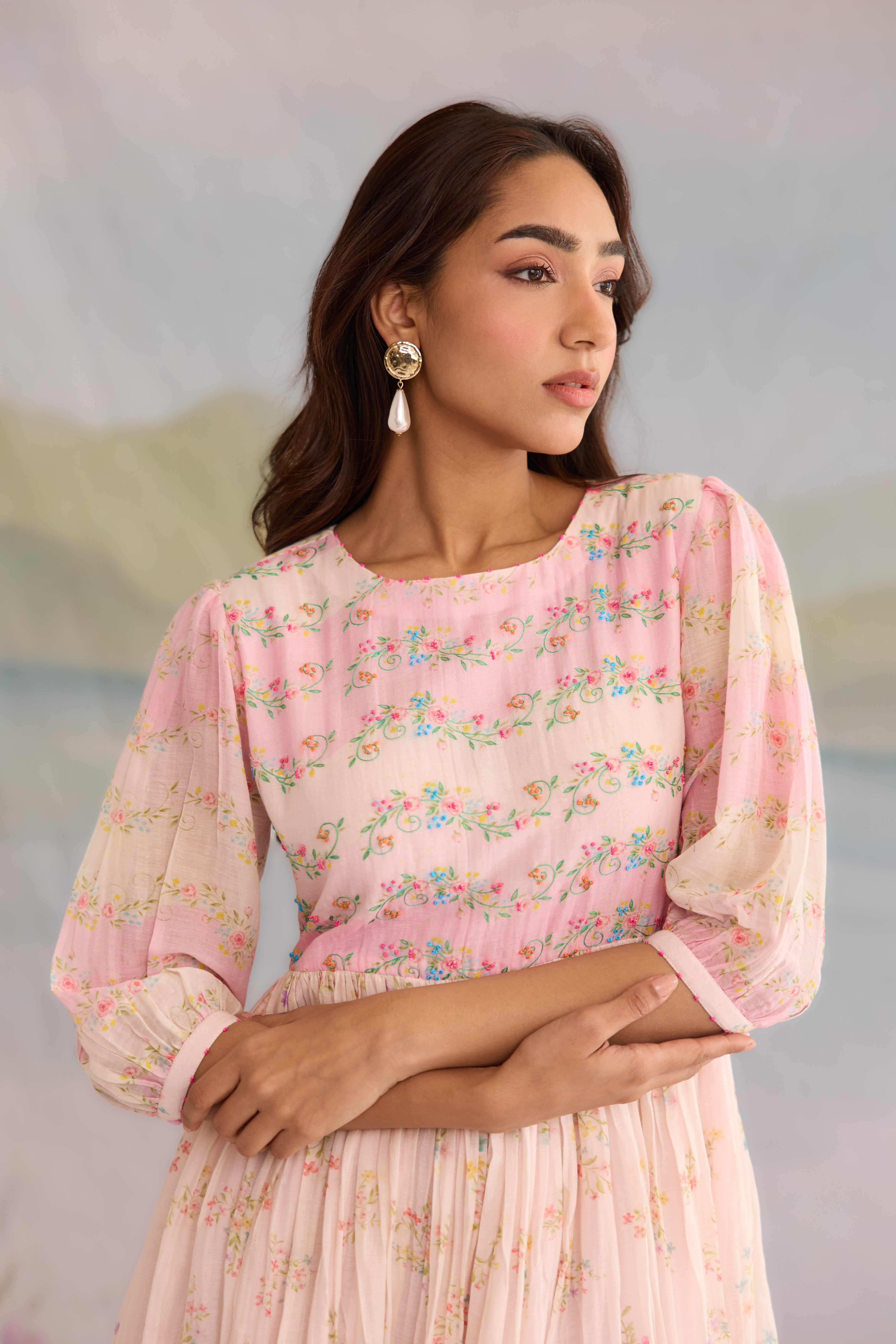 Kriya Chanderi Dress