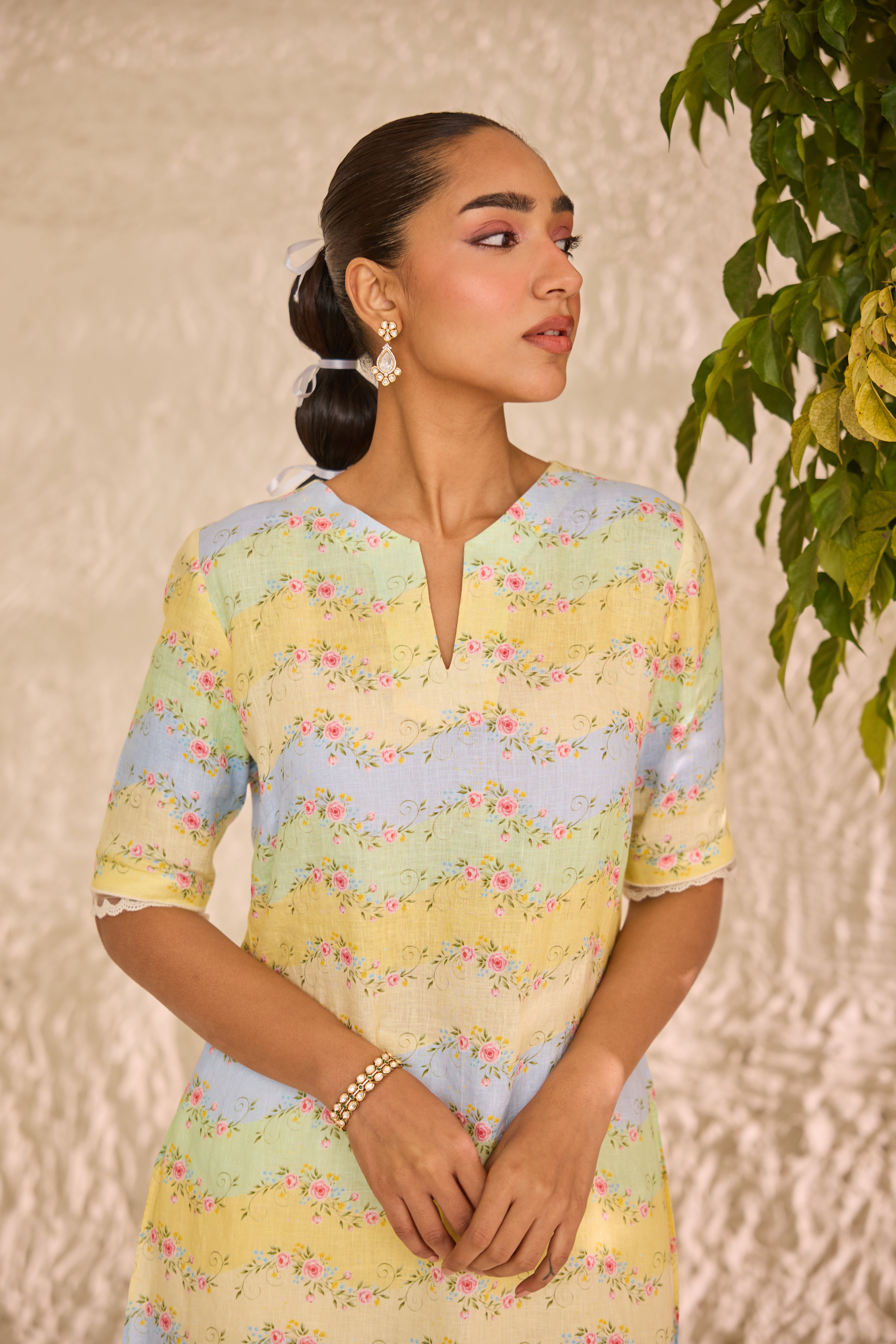 Nitya Linen Kurta Set