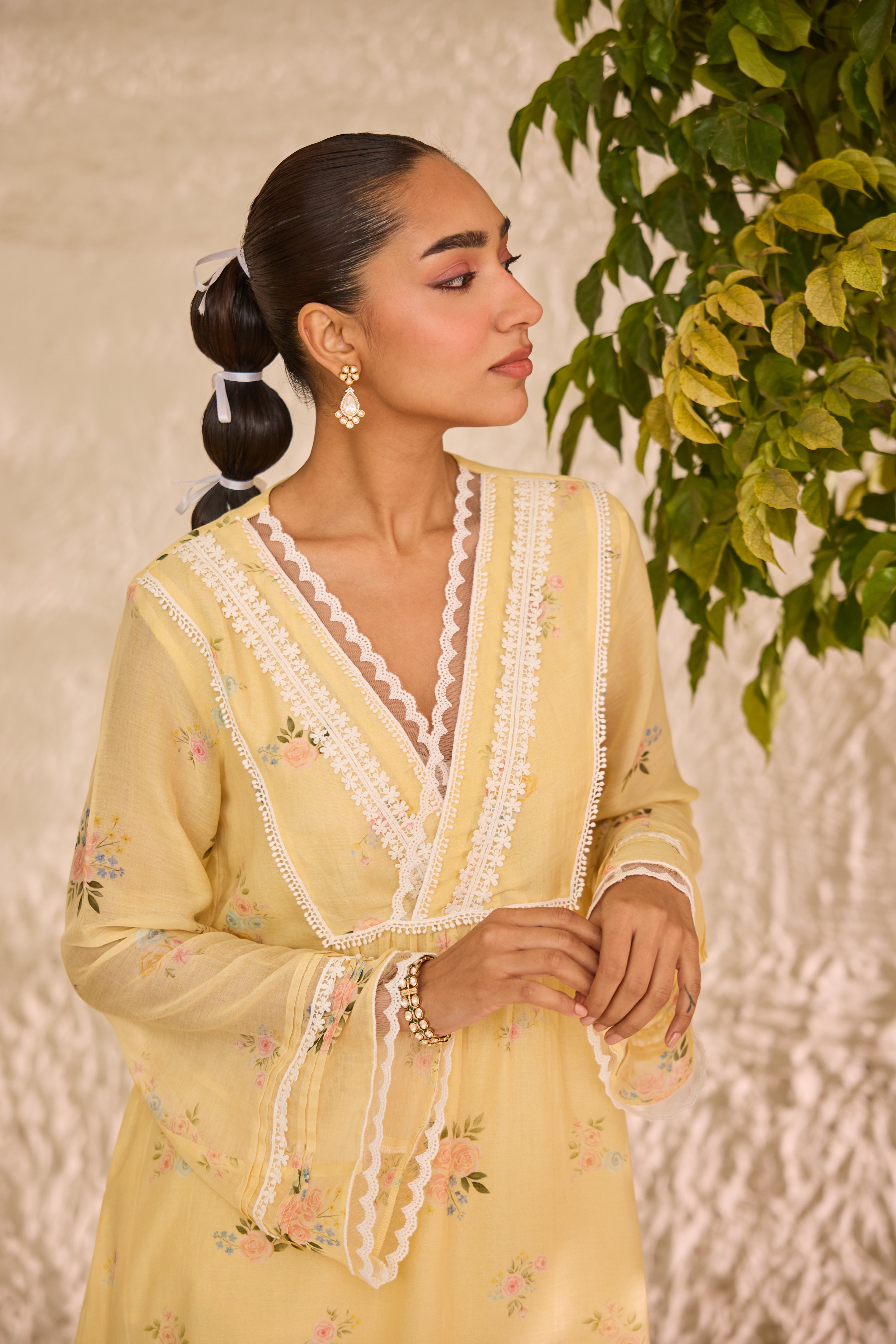 Lavanya Chanderi Kurta Set