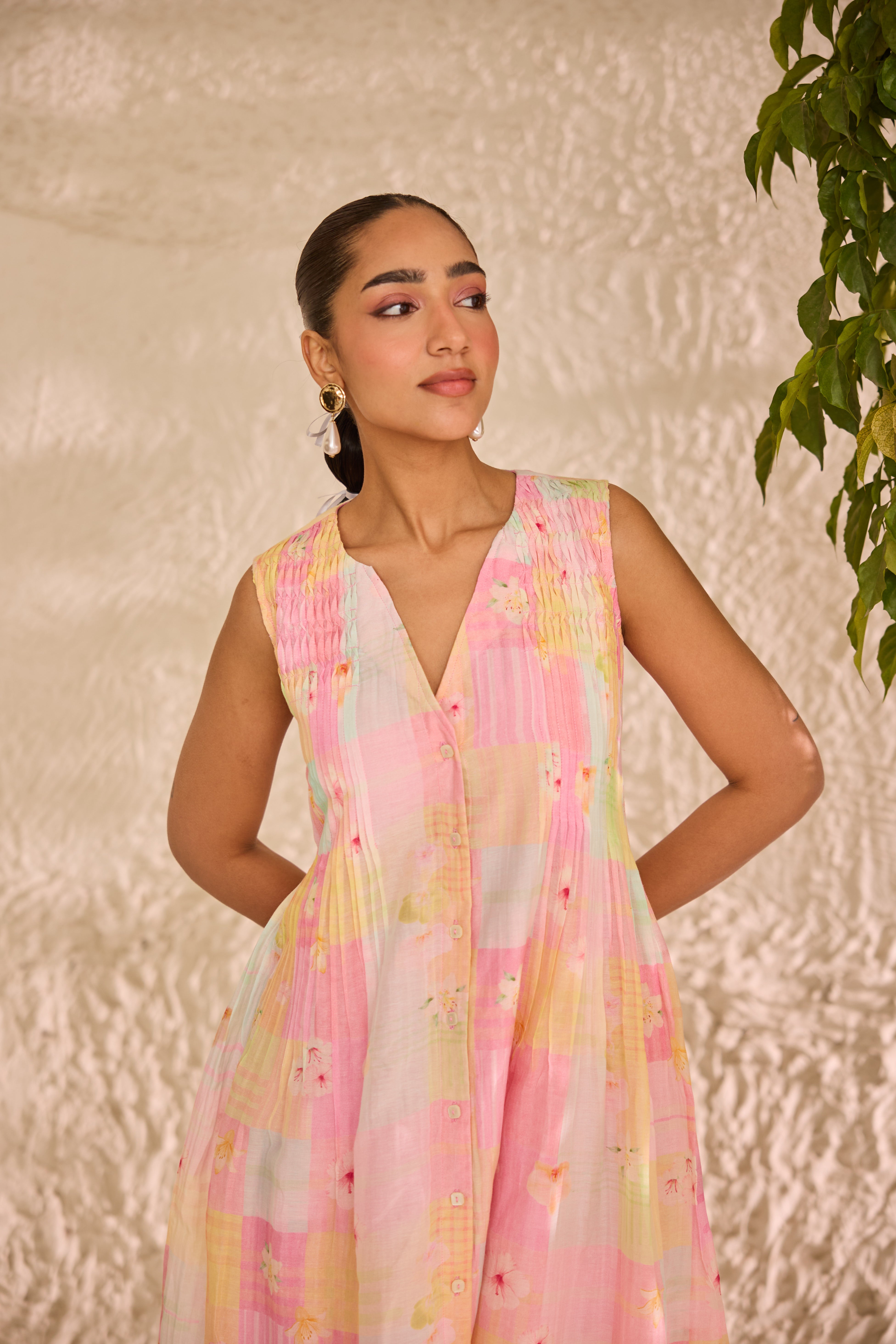 Zoya Chanderi Kurta Set