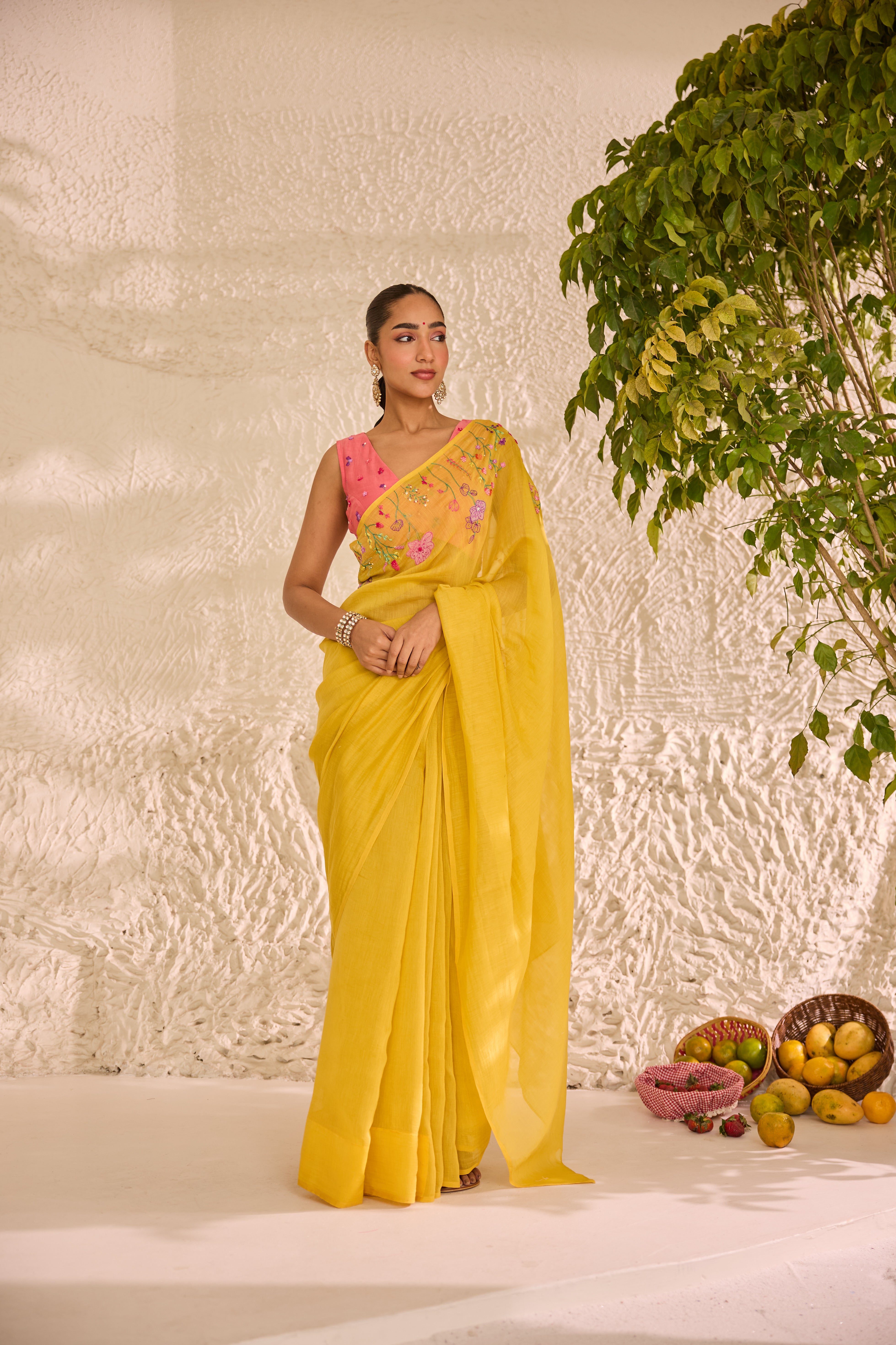 Nirali Chanderi Sari