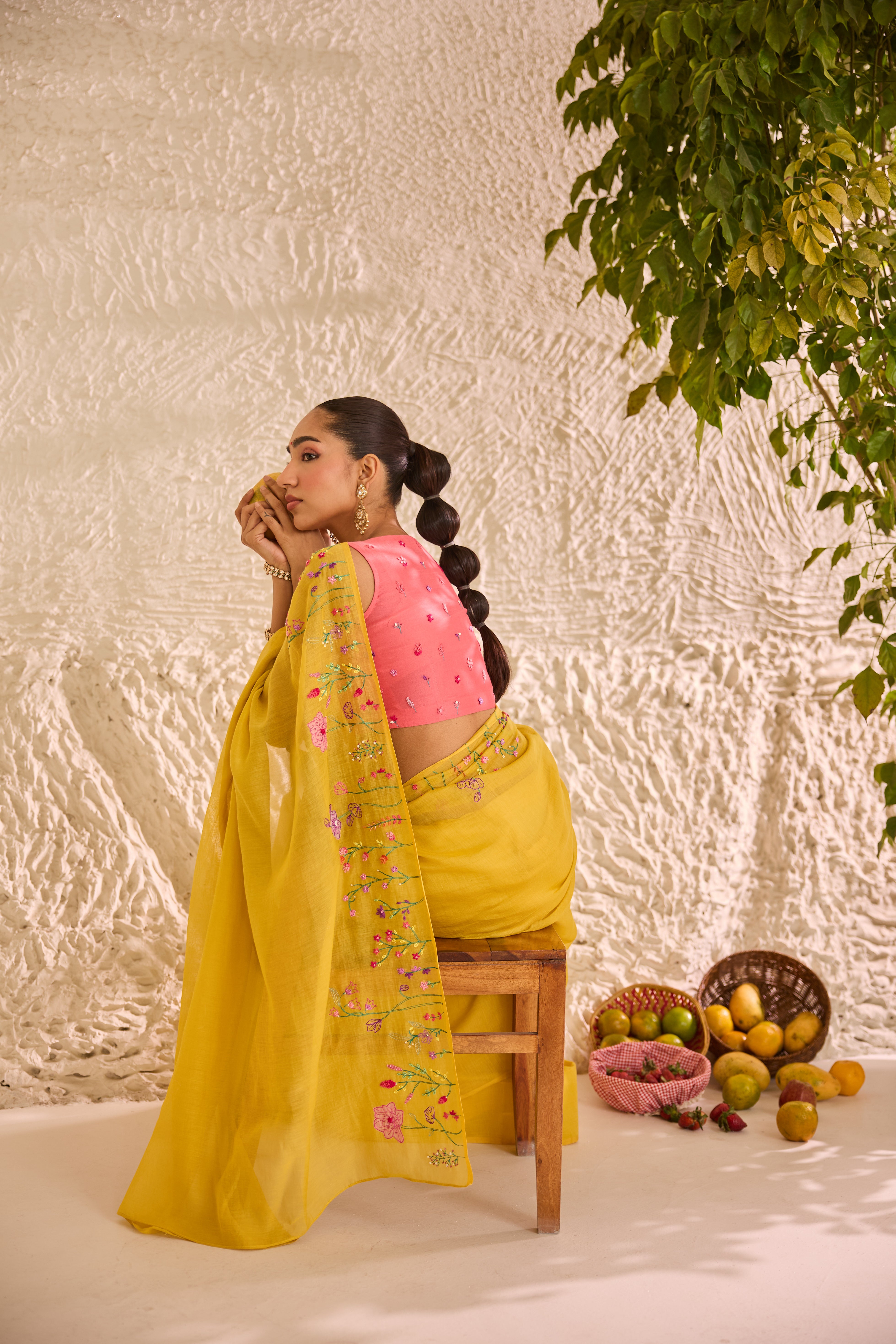 Nirali Chanderi Sari
