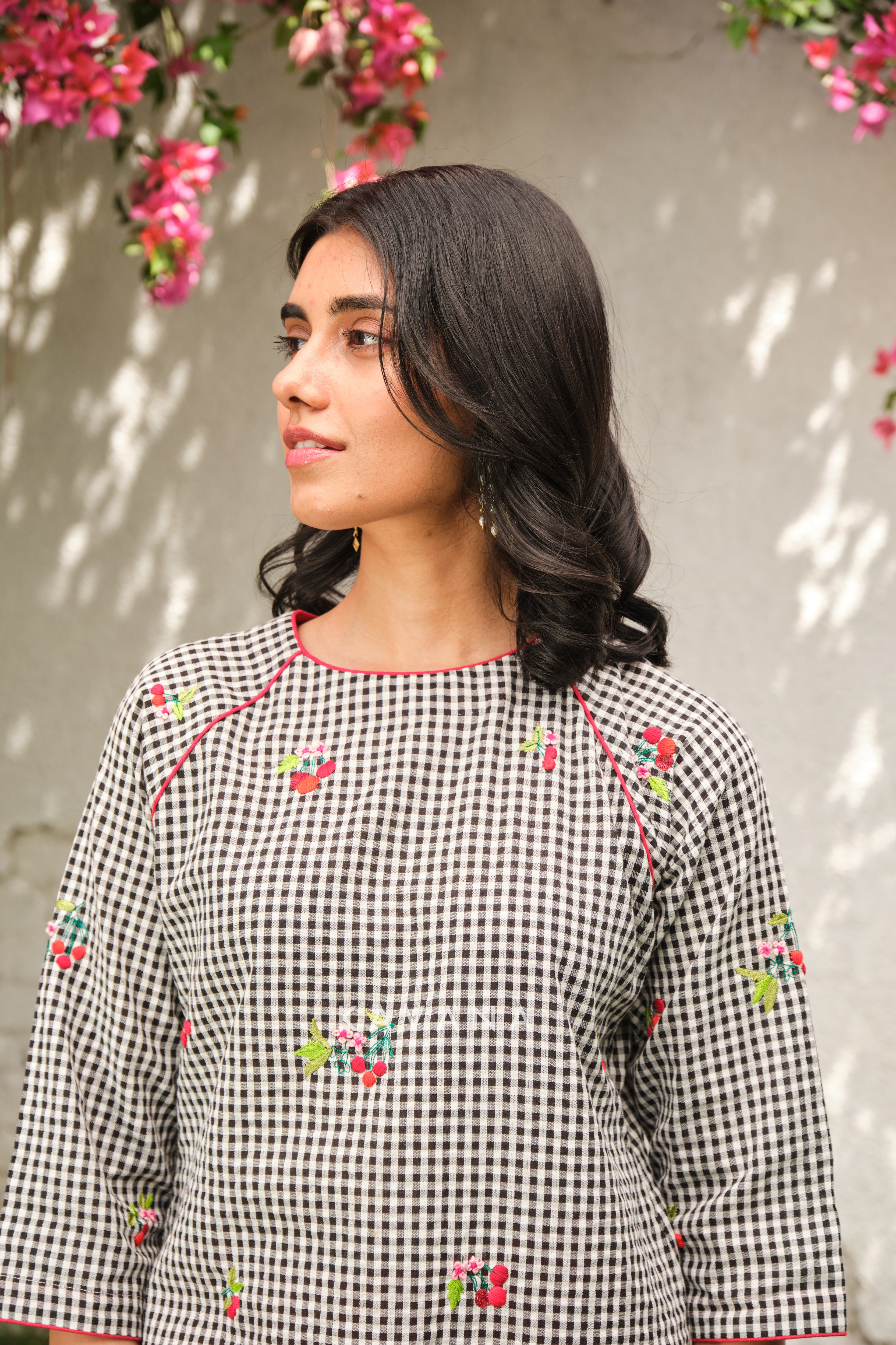 Cherry kurta set