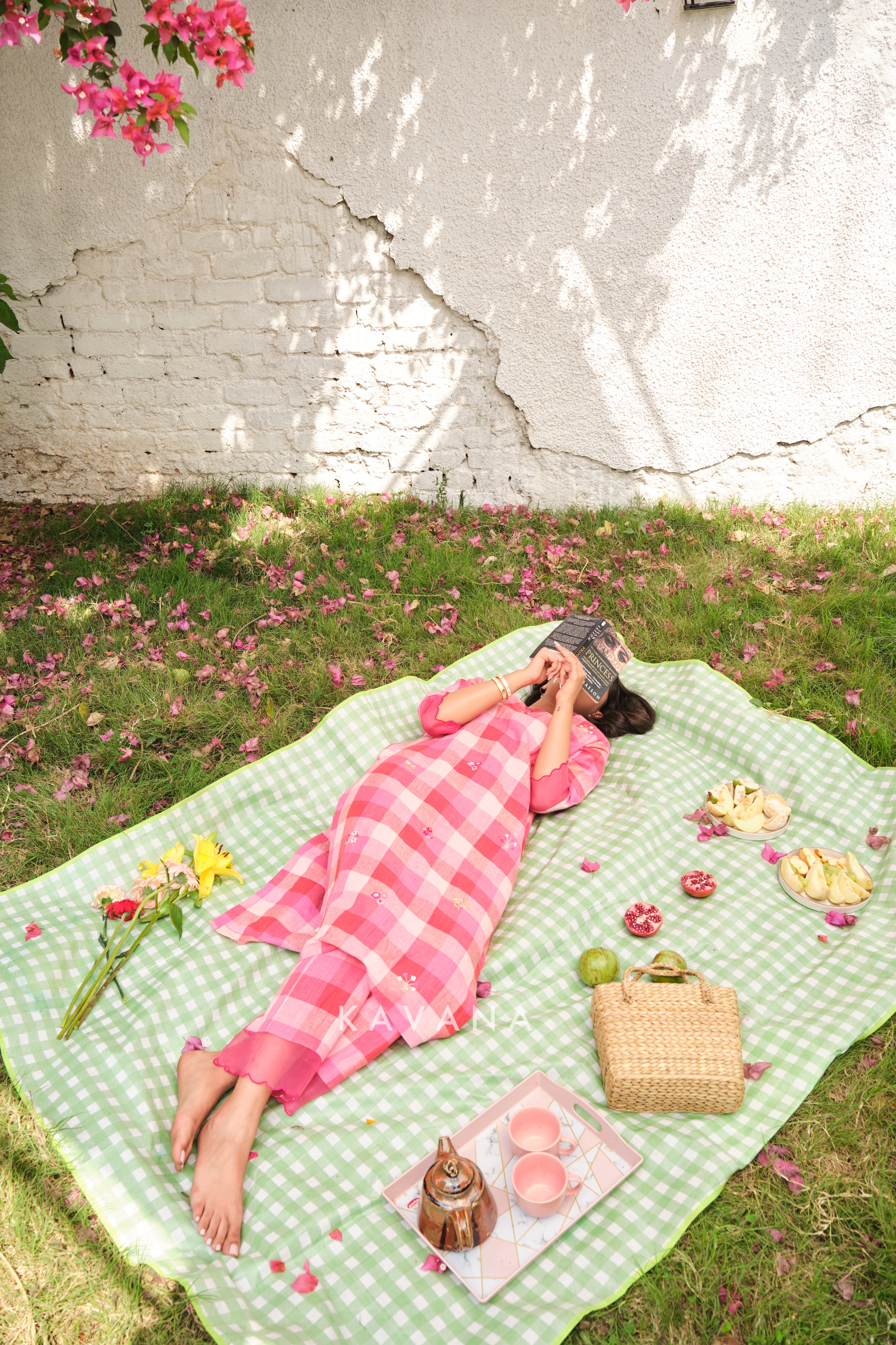 Bubblegum kurta set