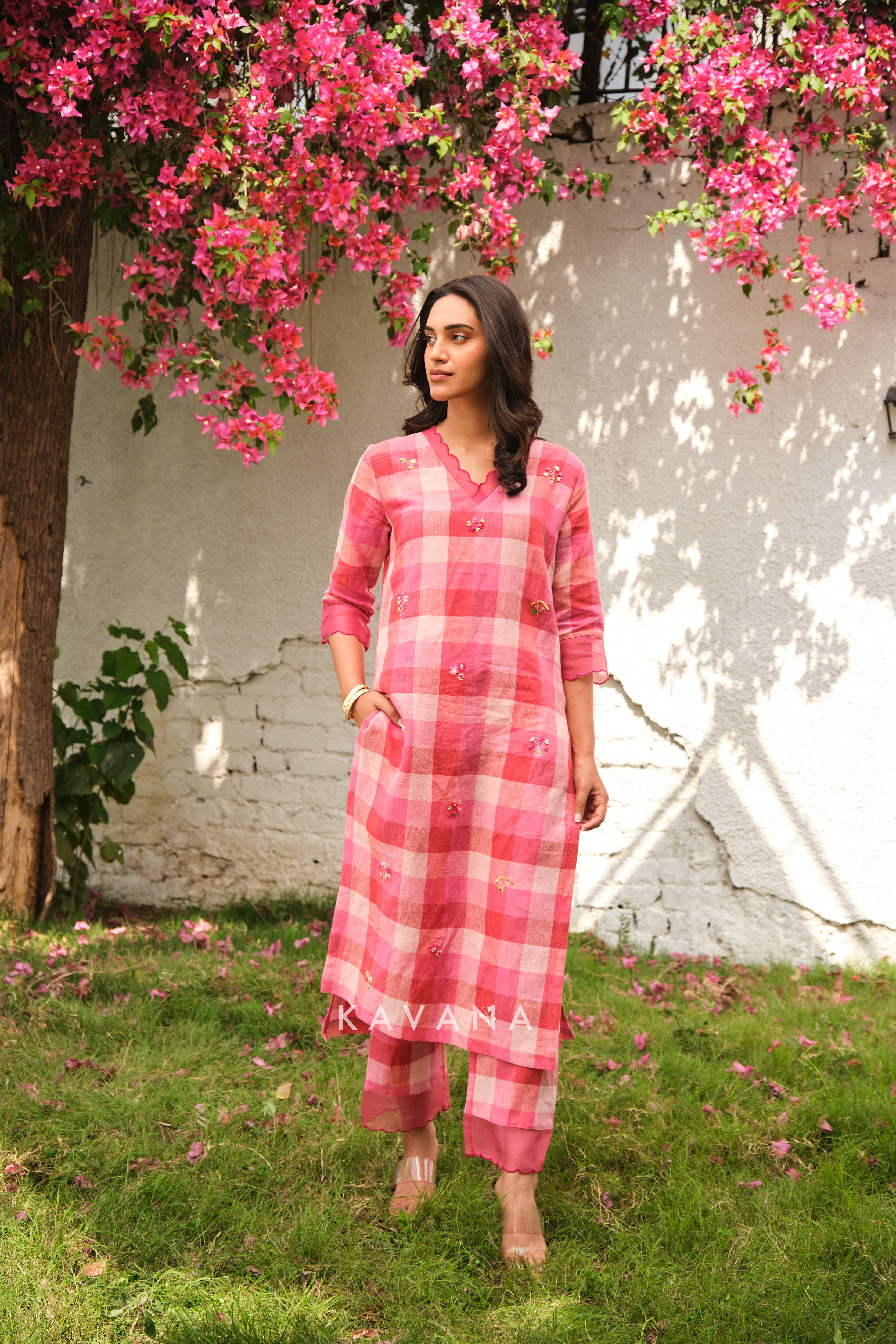 Bubblegum kurta set