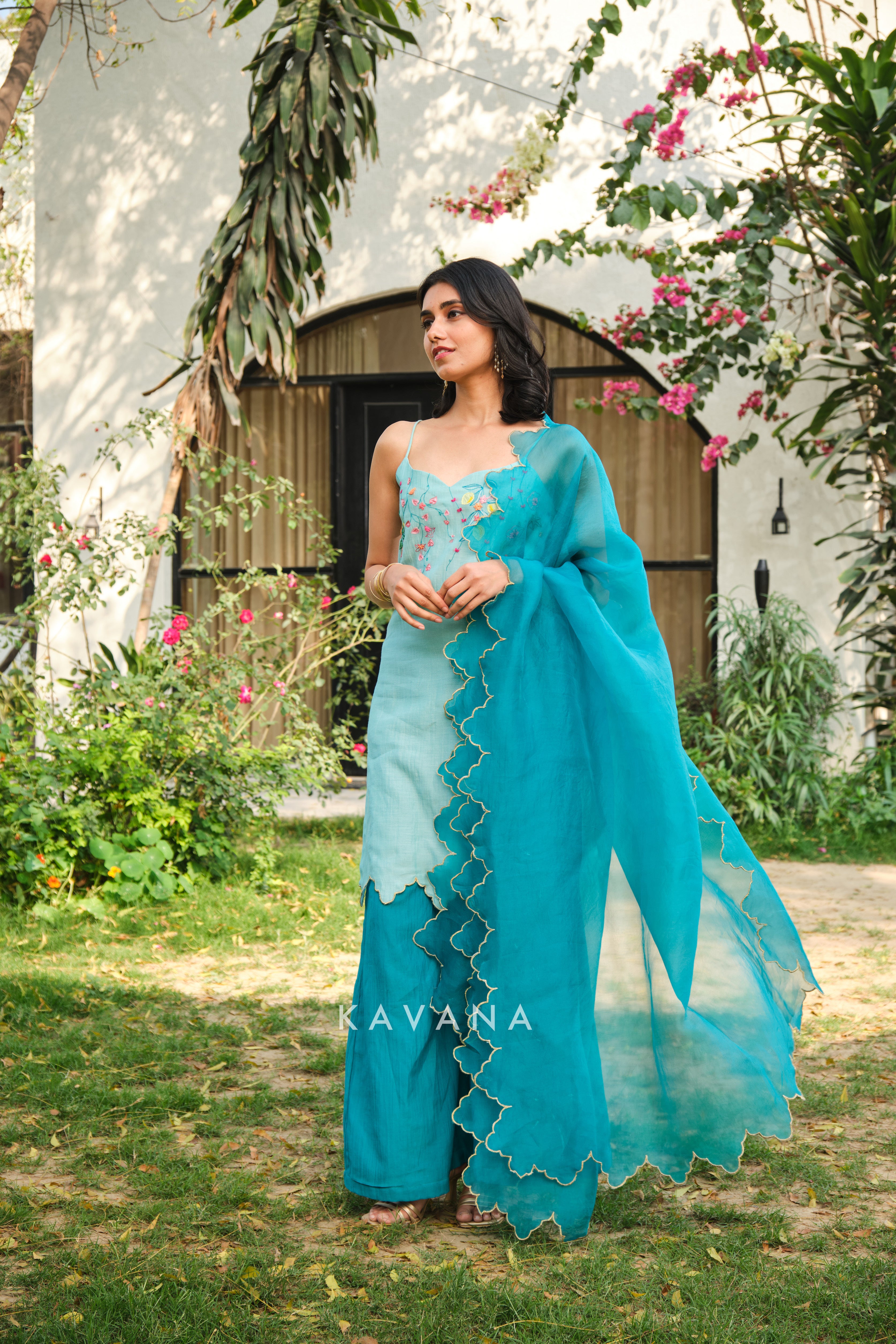 Kiwi Dupatta