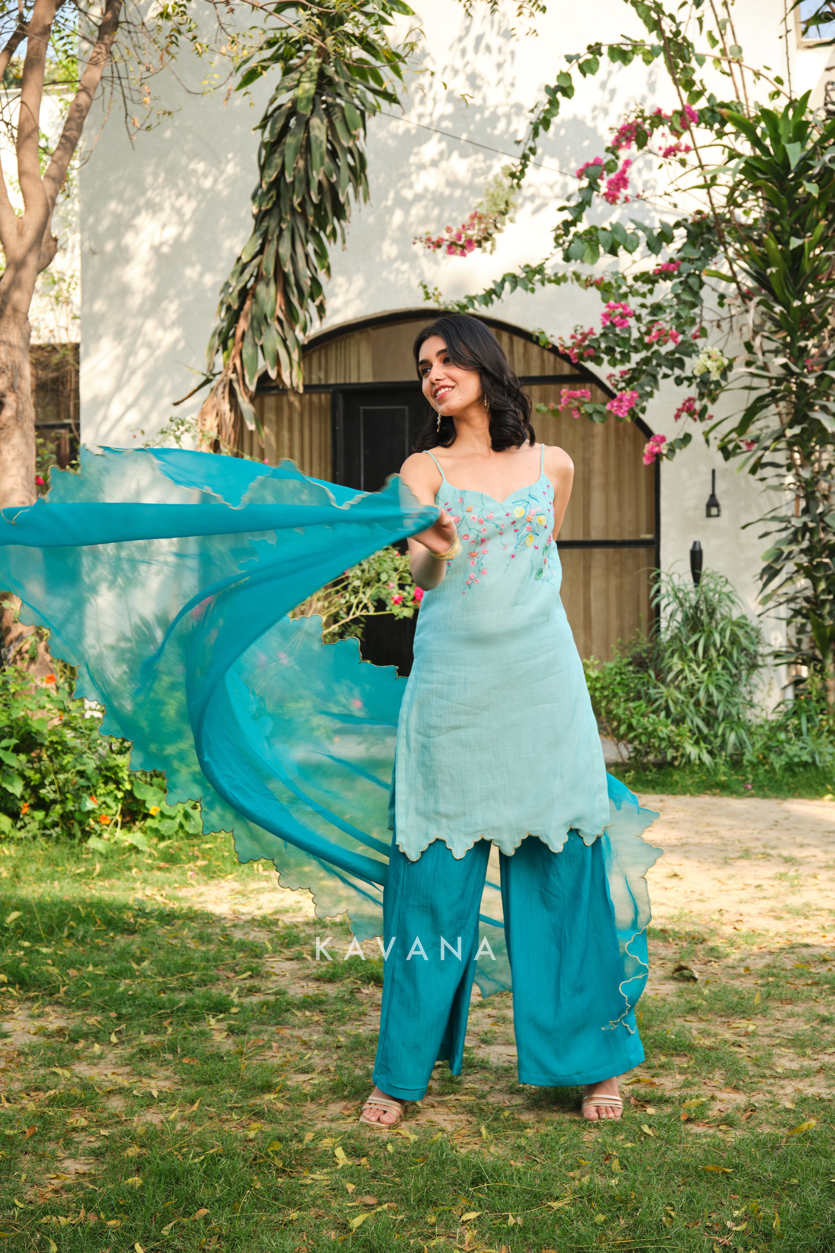 Kiwi Dupatta
