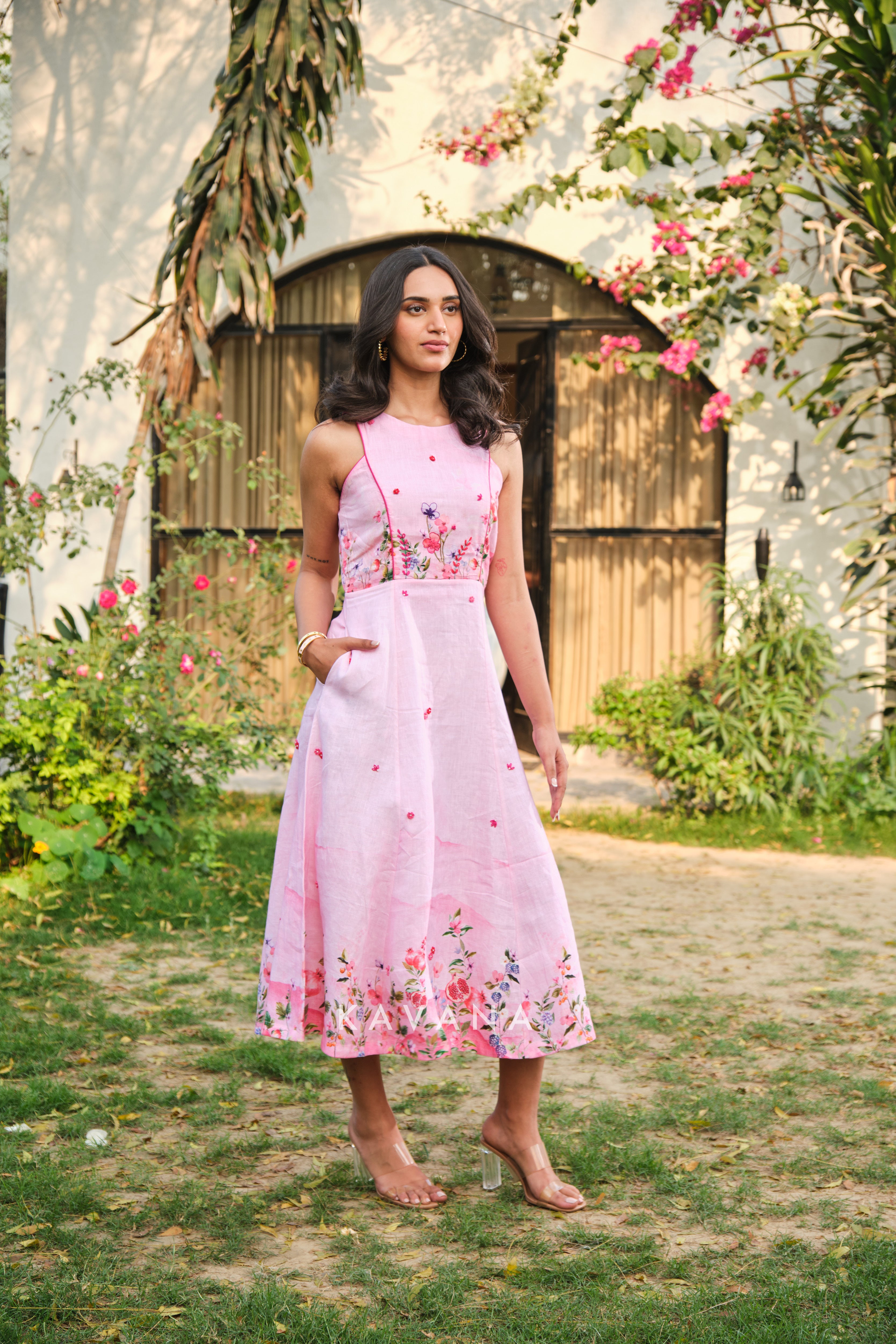 Anaar dana dress