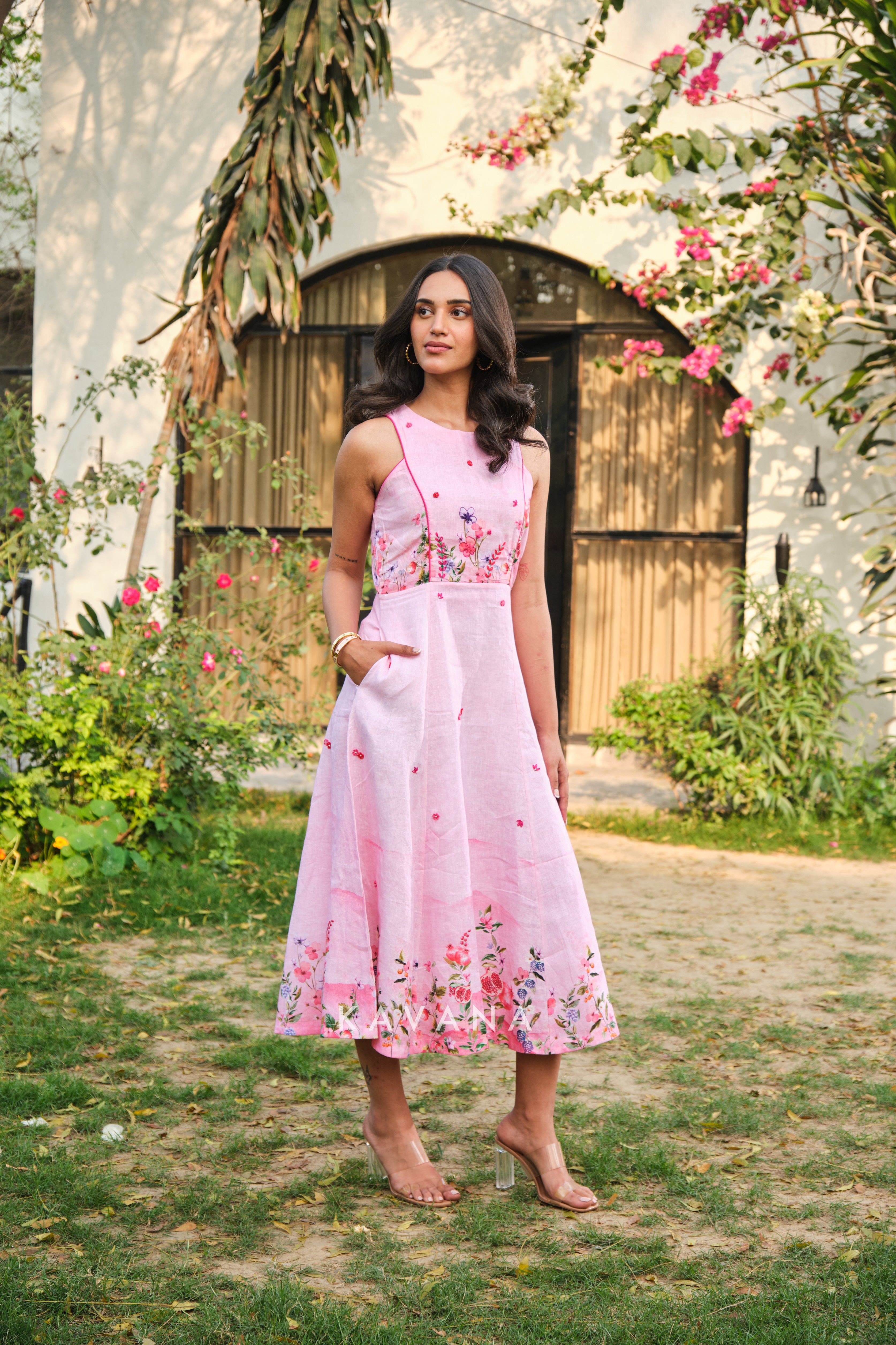 Anaar dana dress