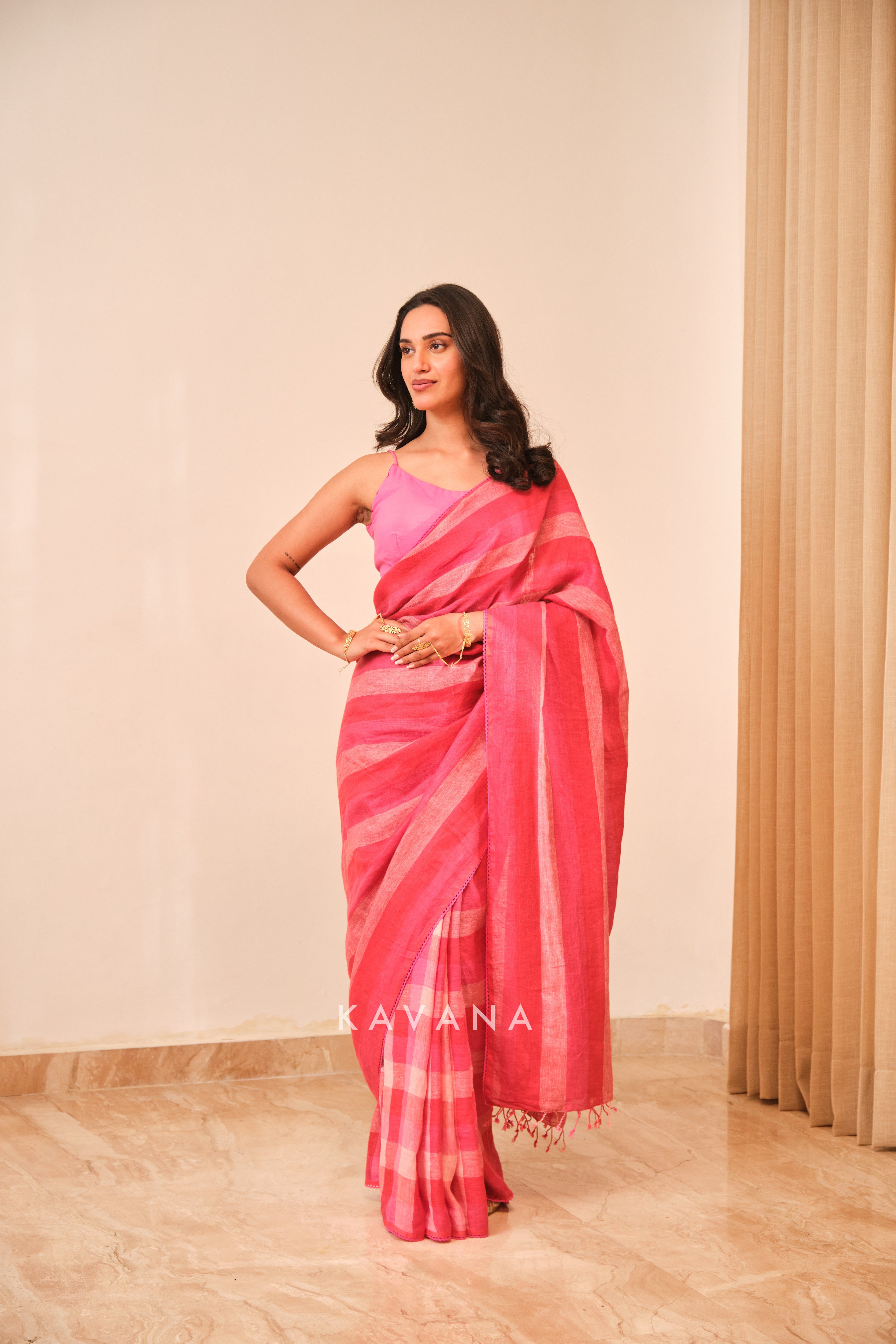 Rosewood sari