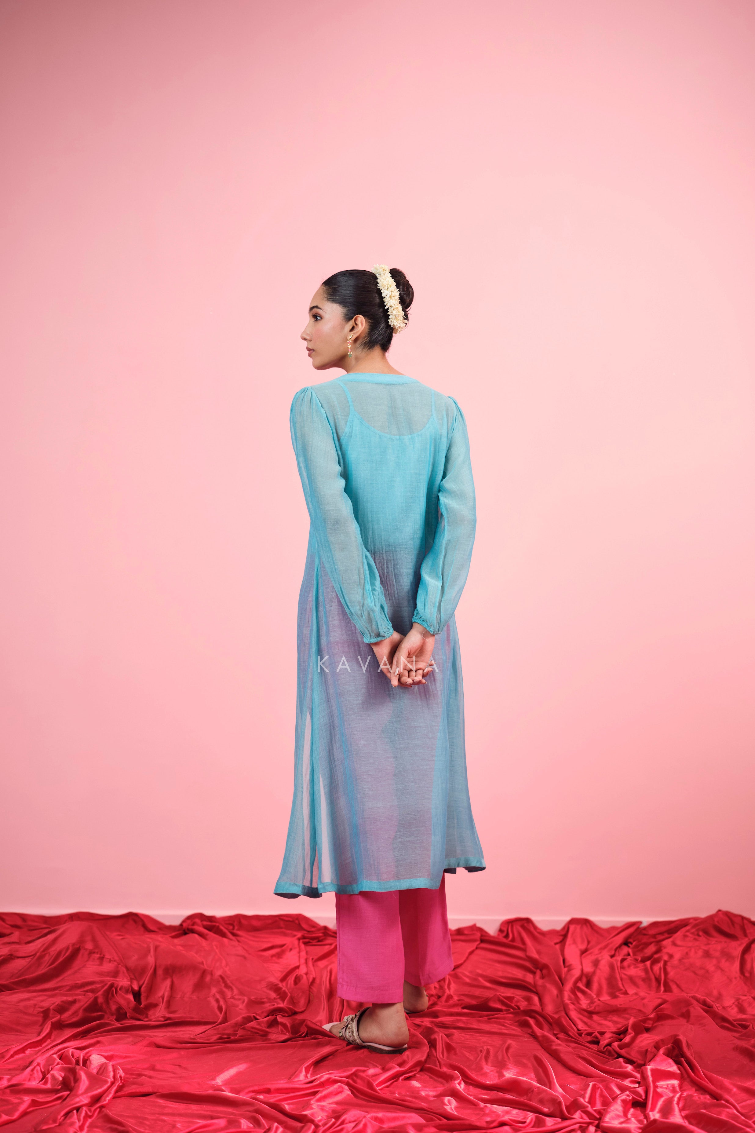 Taal Chanderi Kurta Set