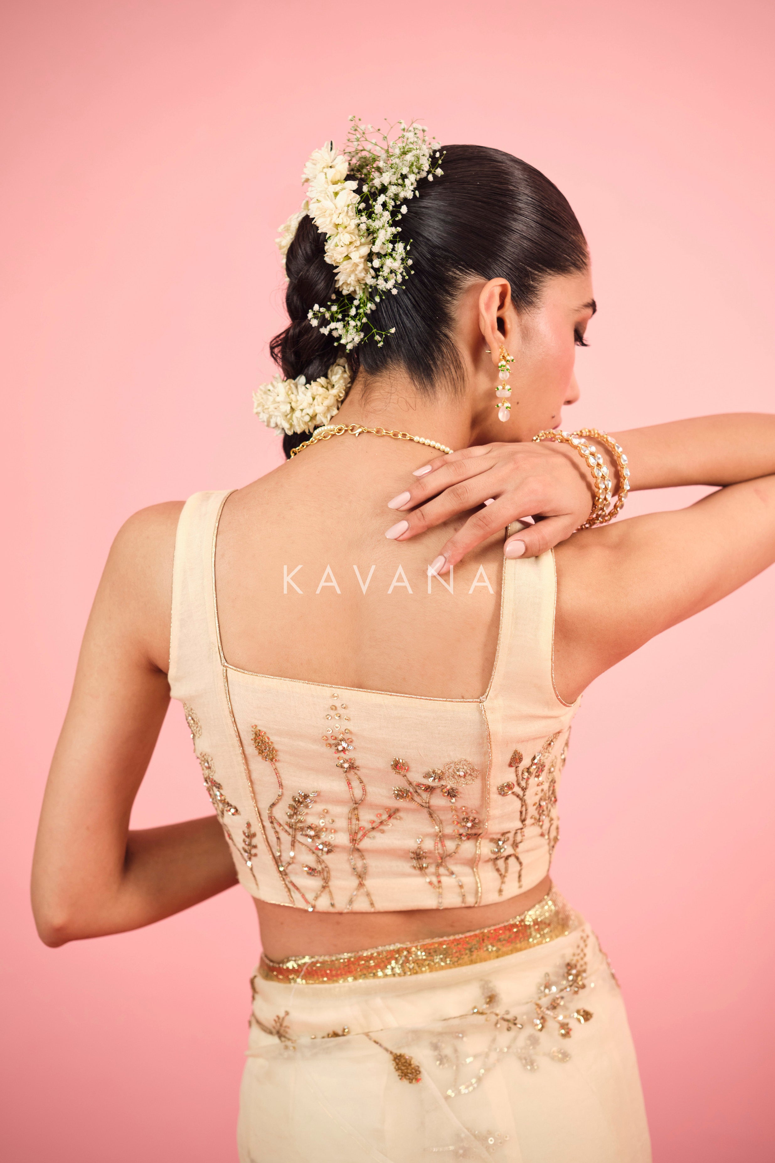 Ruhani Chanderi Blouse