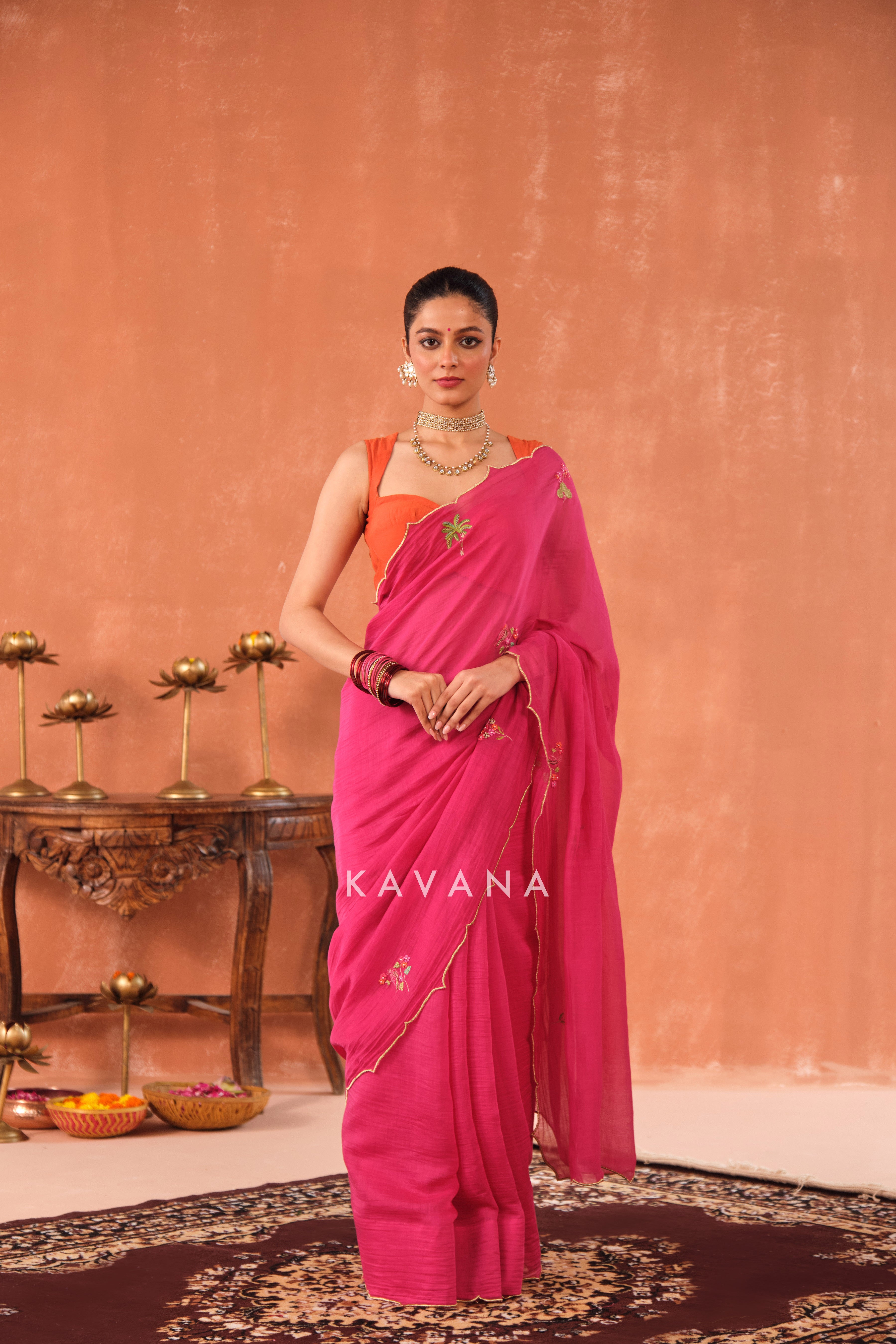 Meera Chanderi Sari