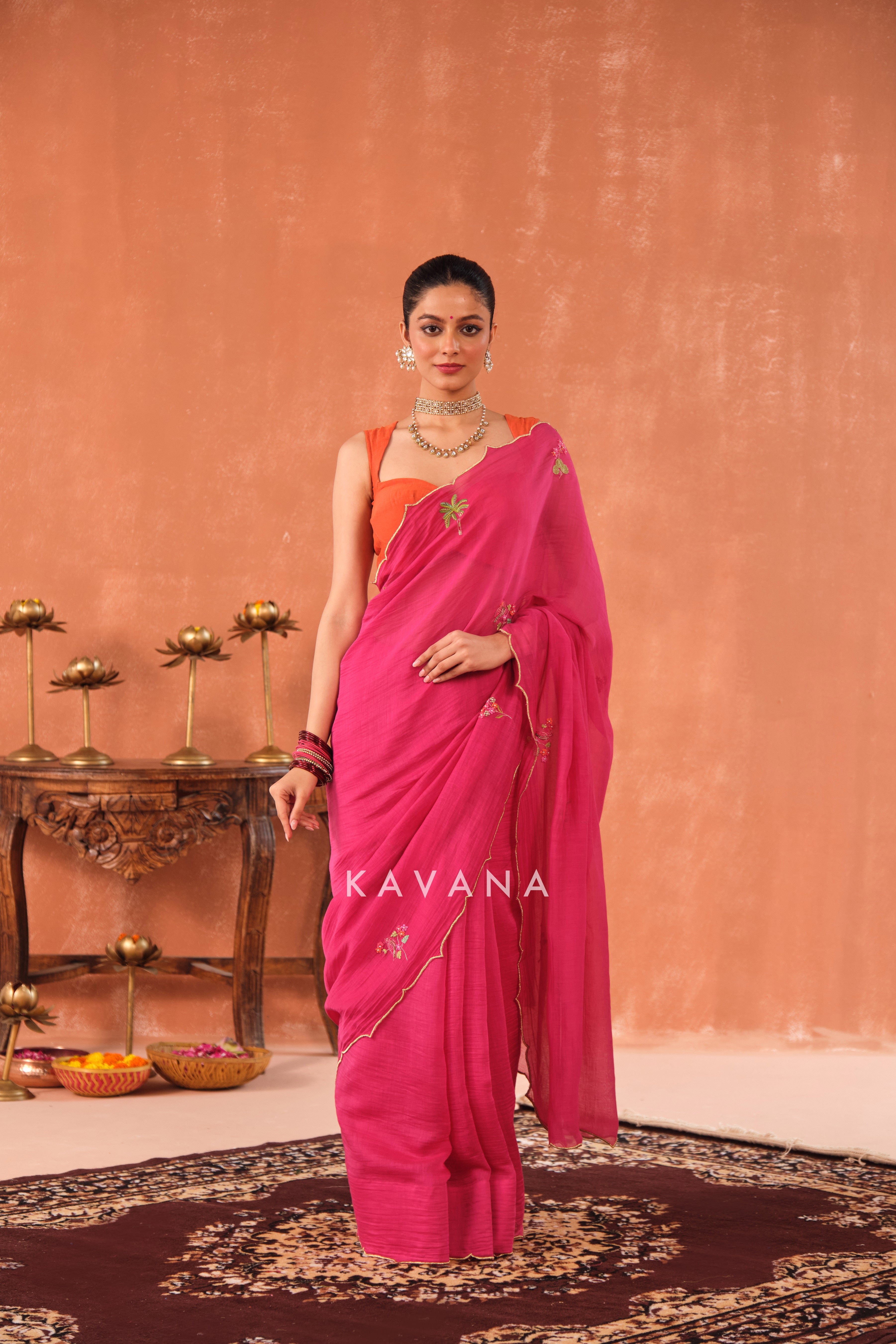 Meera Chanderi Sari