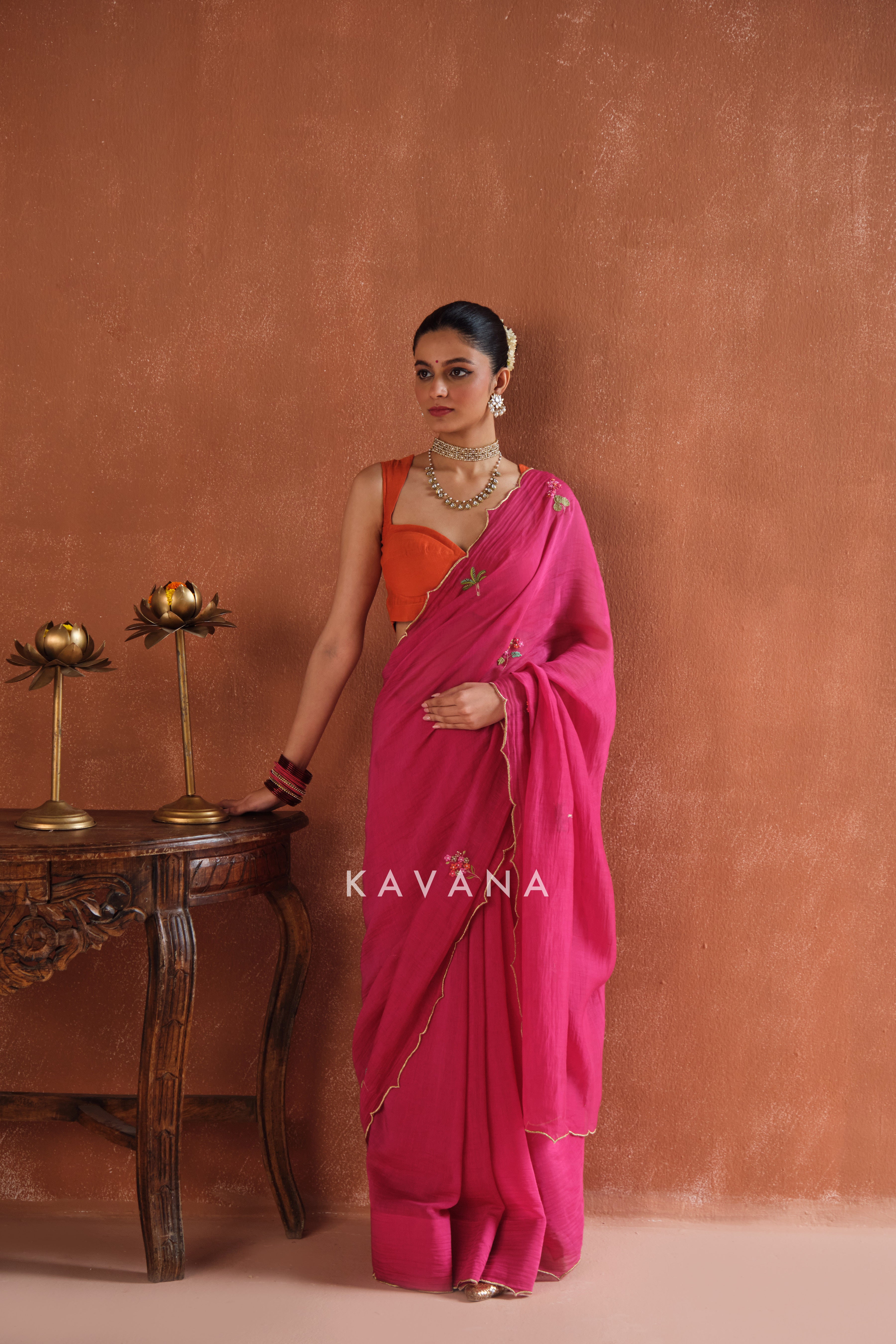 Meera Chanderi Sari