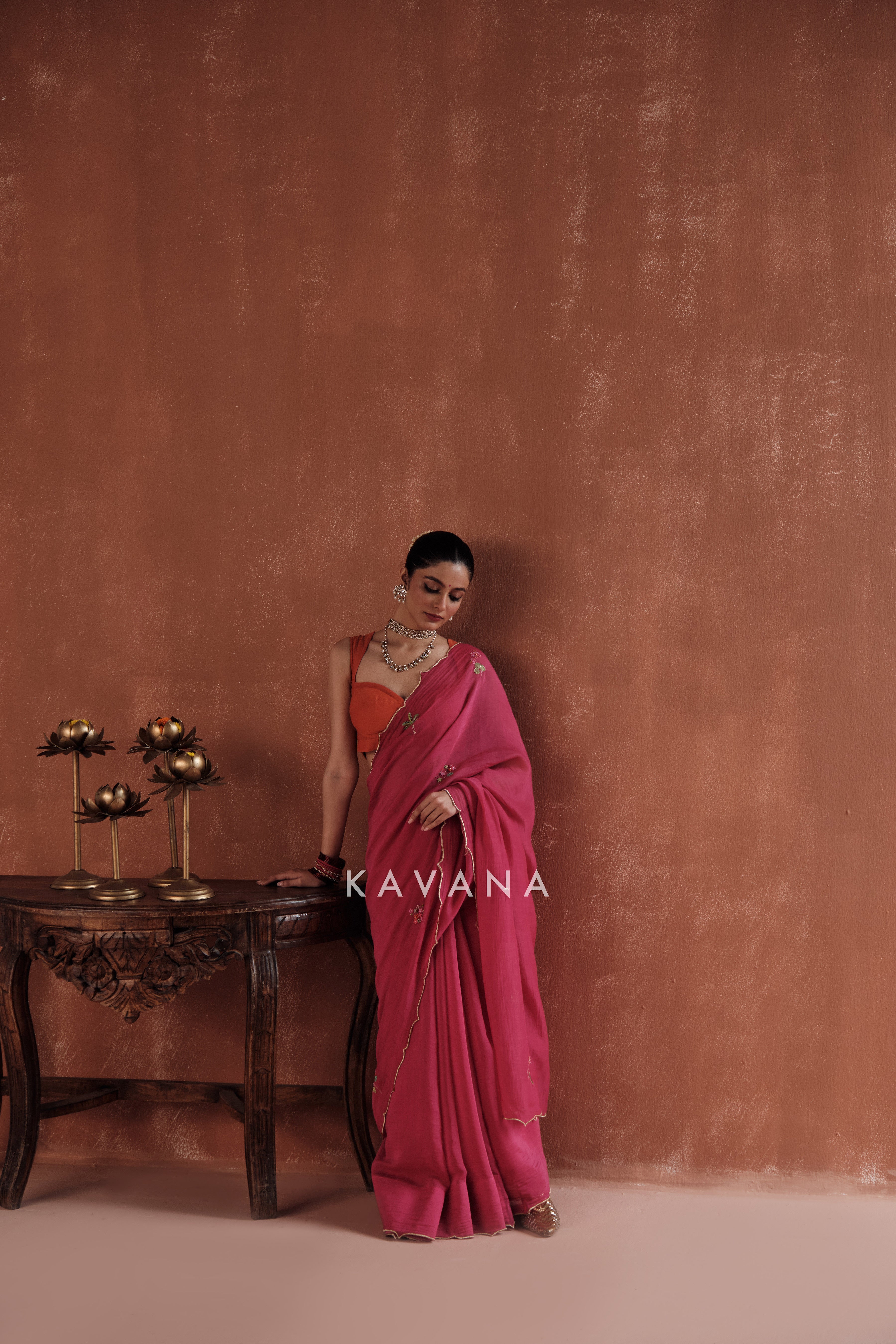 Meera Chanderi Sari