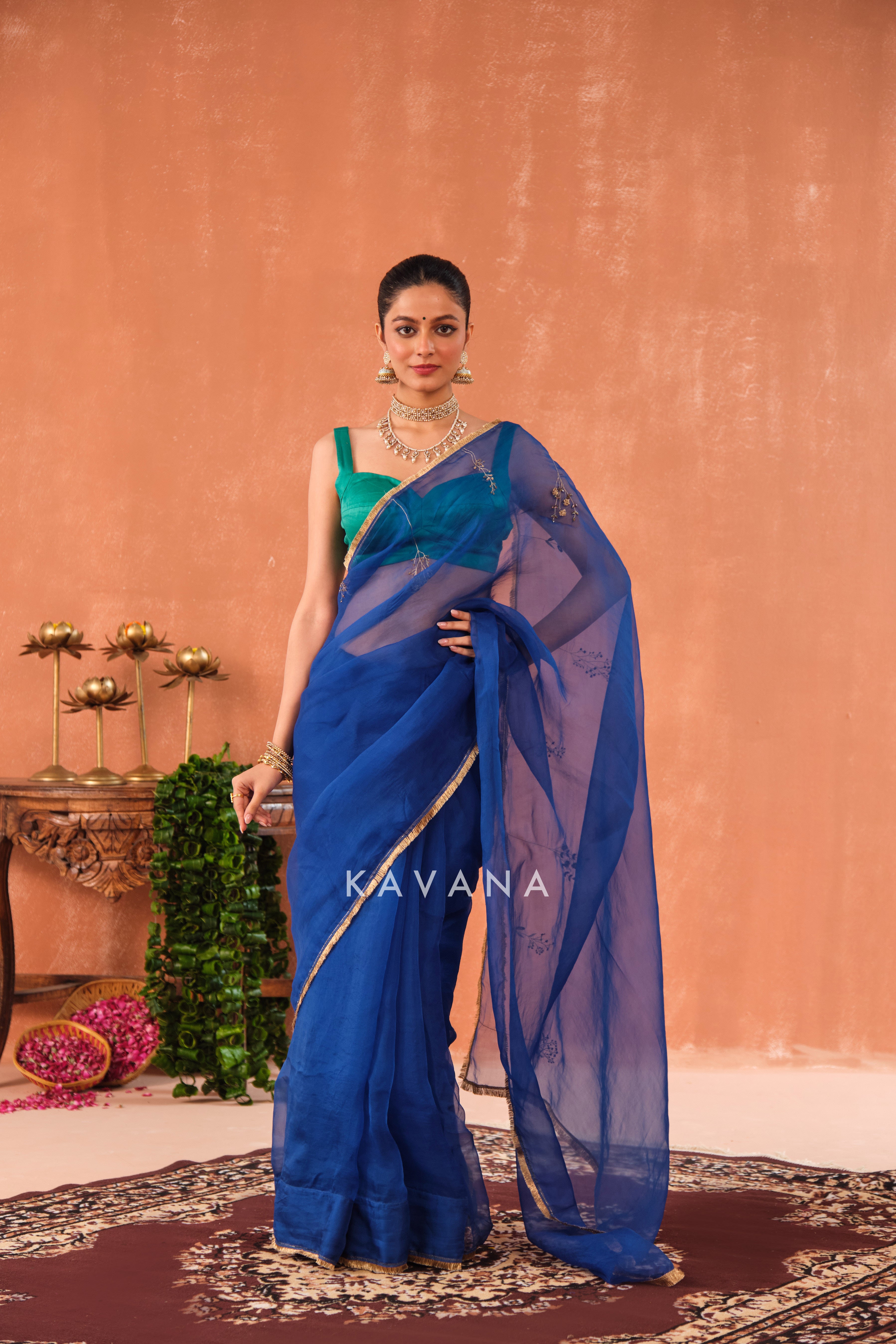 Neelika Organza Sari