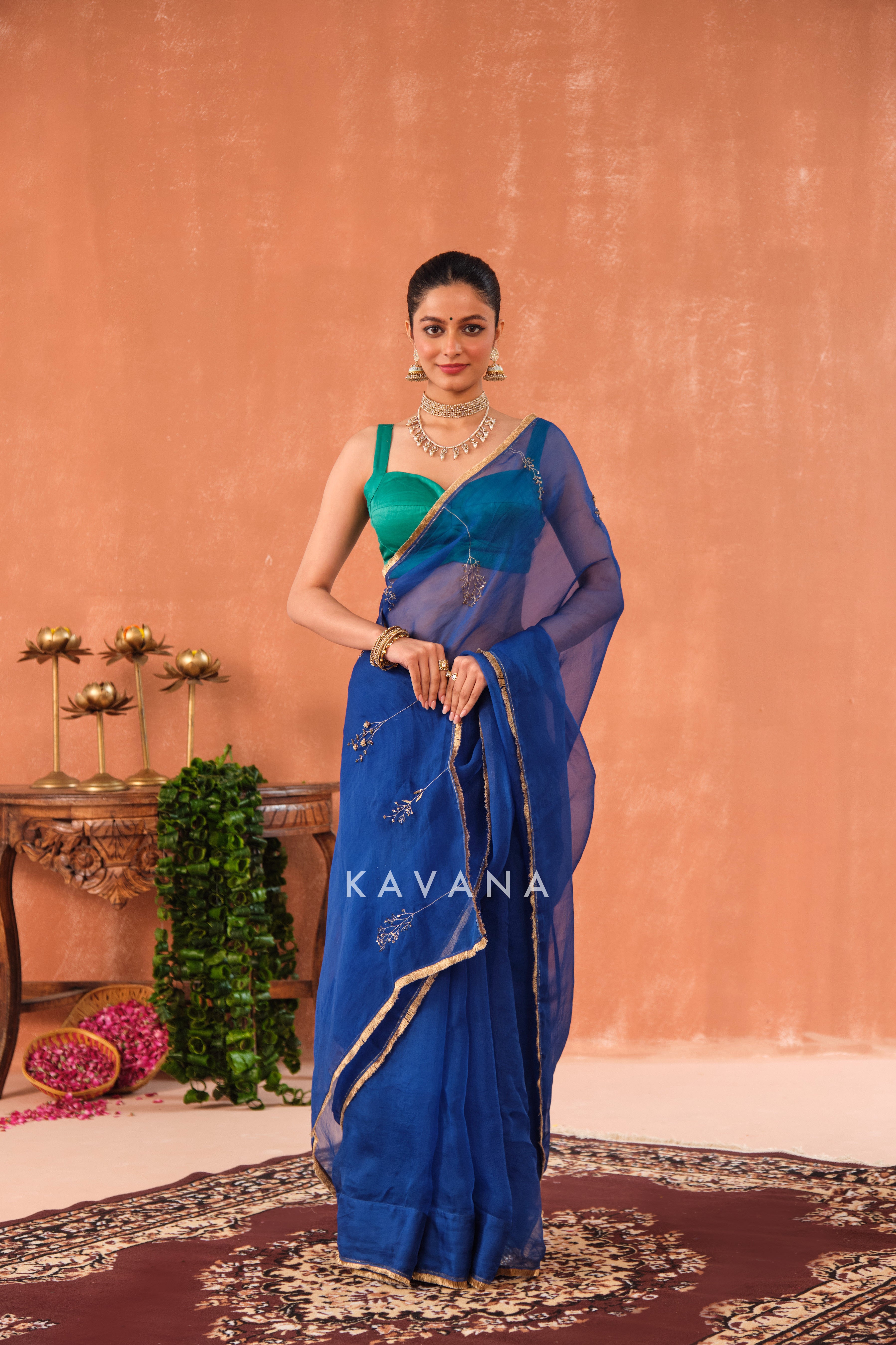 Neelika Organza Sari