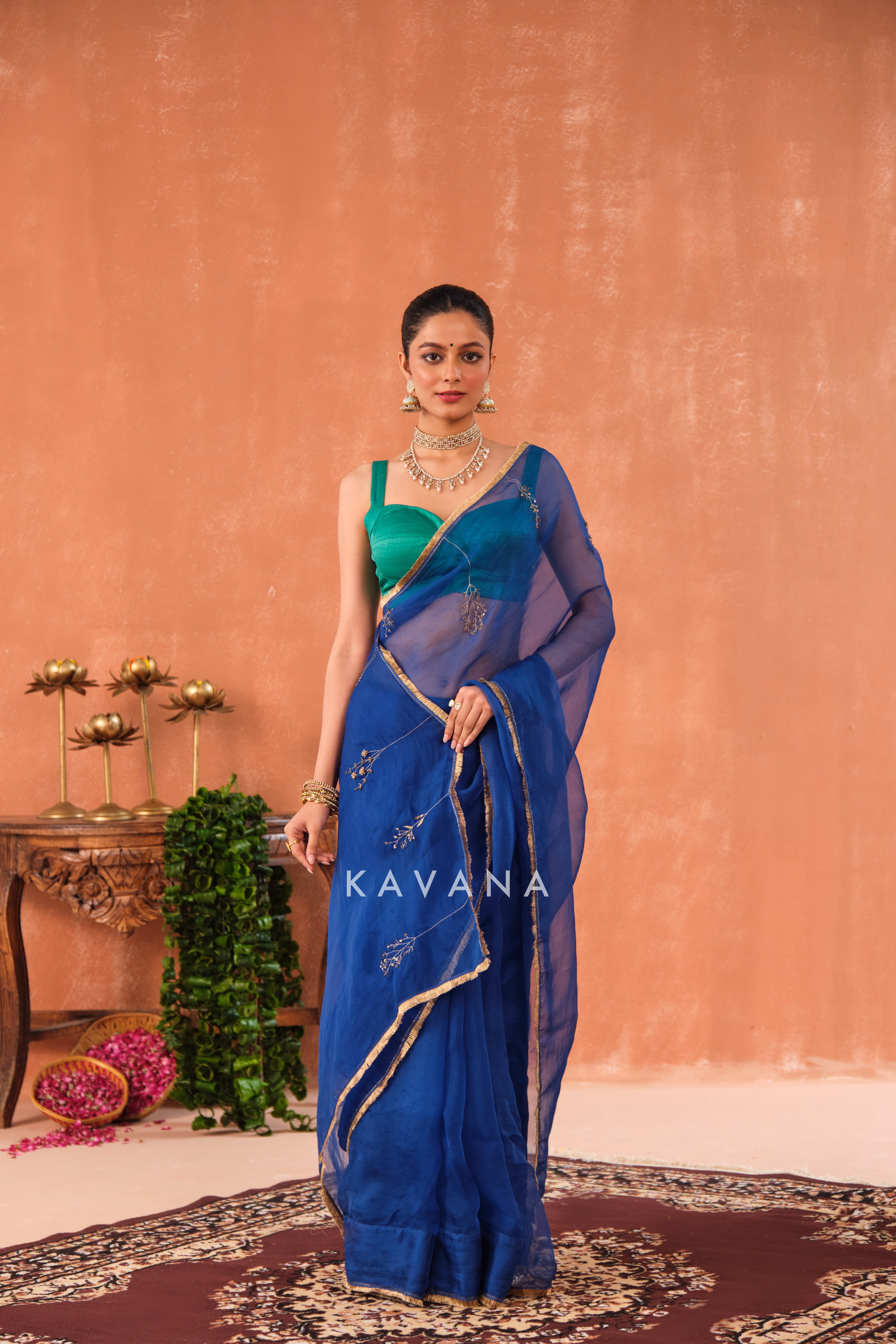 Neelika Organza Sari
