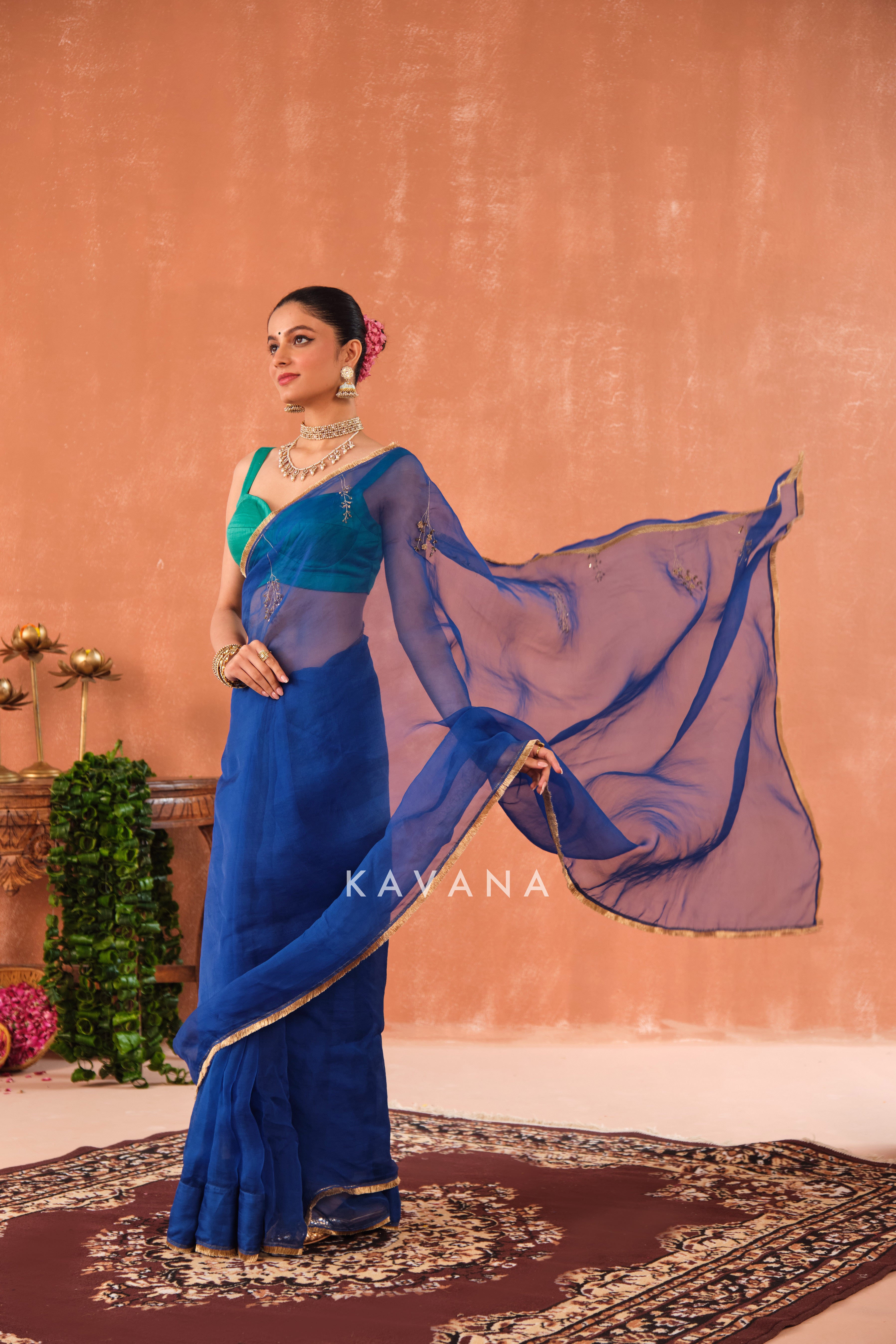 Neelika Organza Sari
