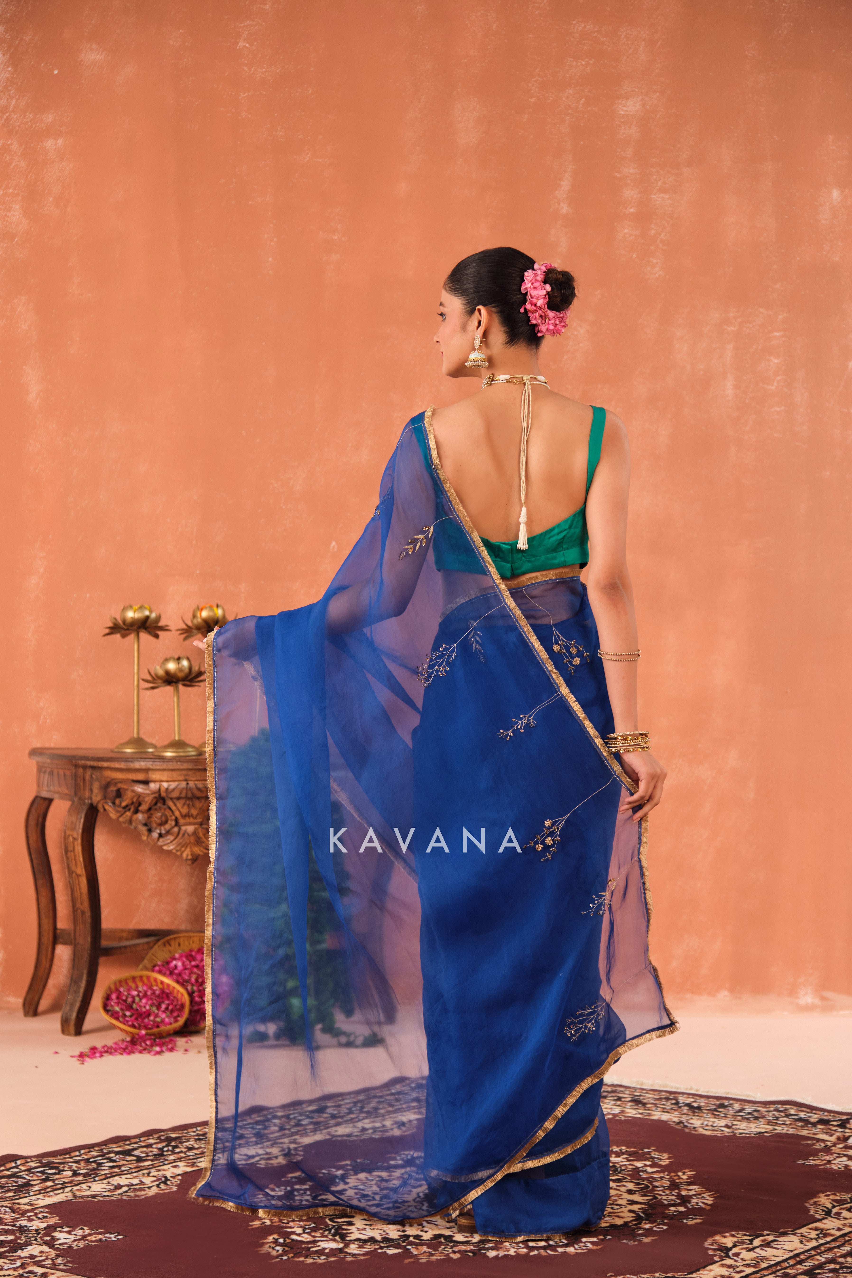 Neelika Organza Sari