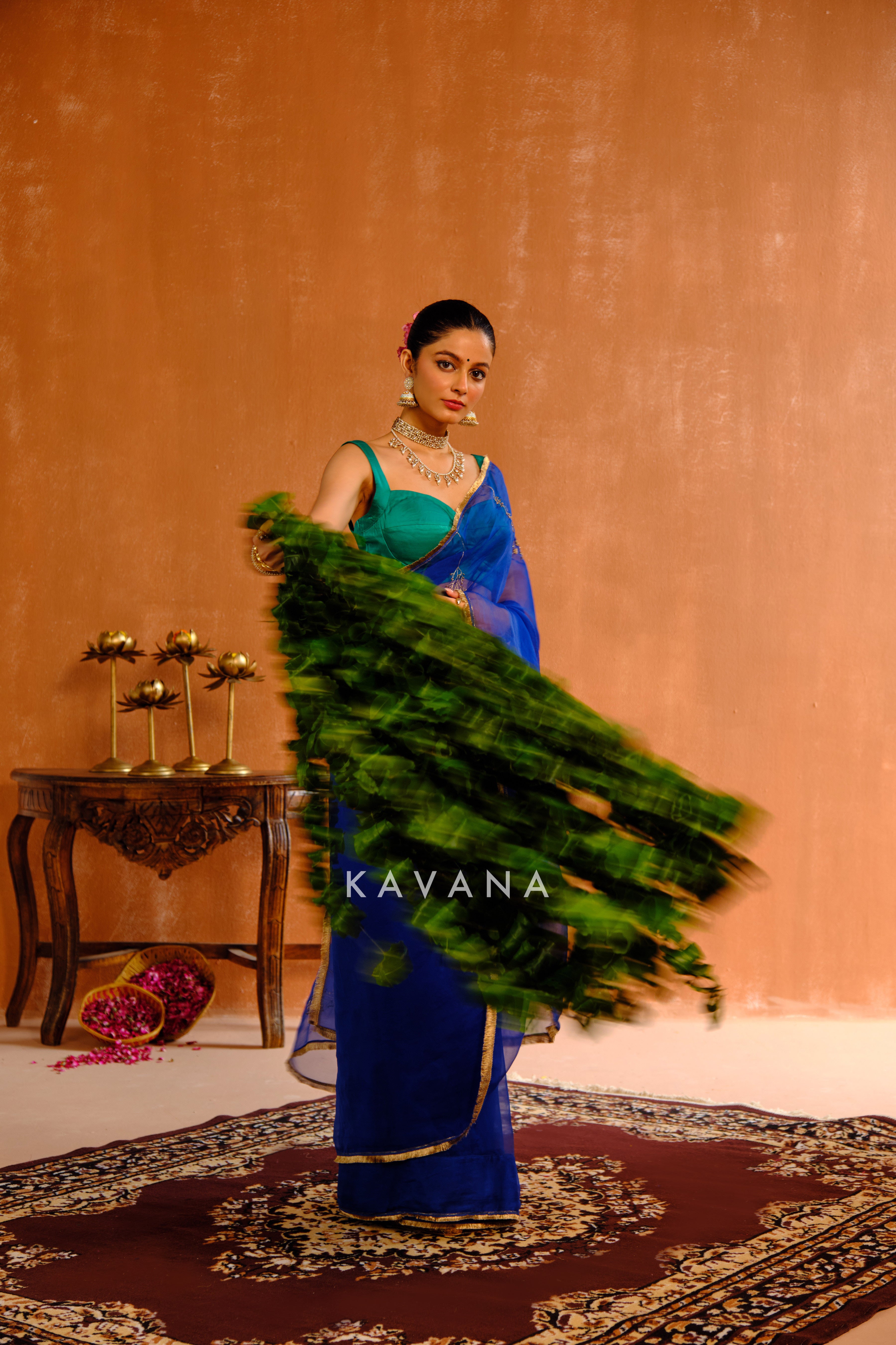 Neelika Organza Sari