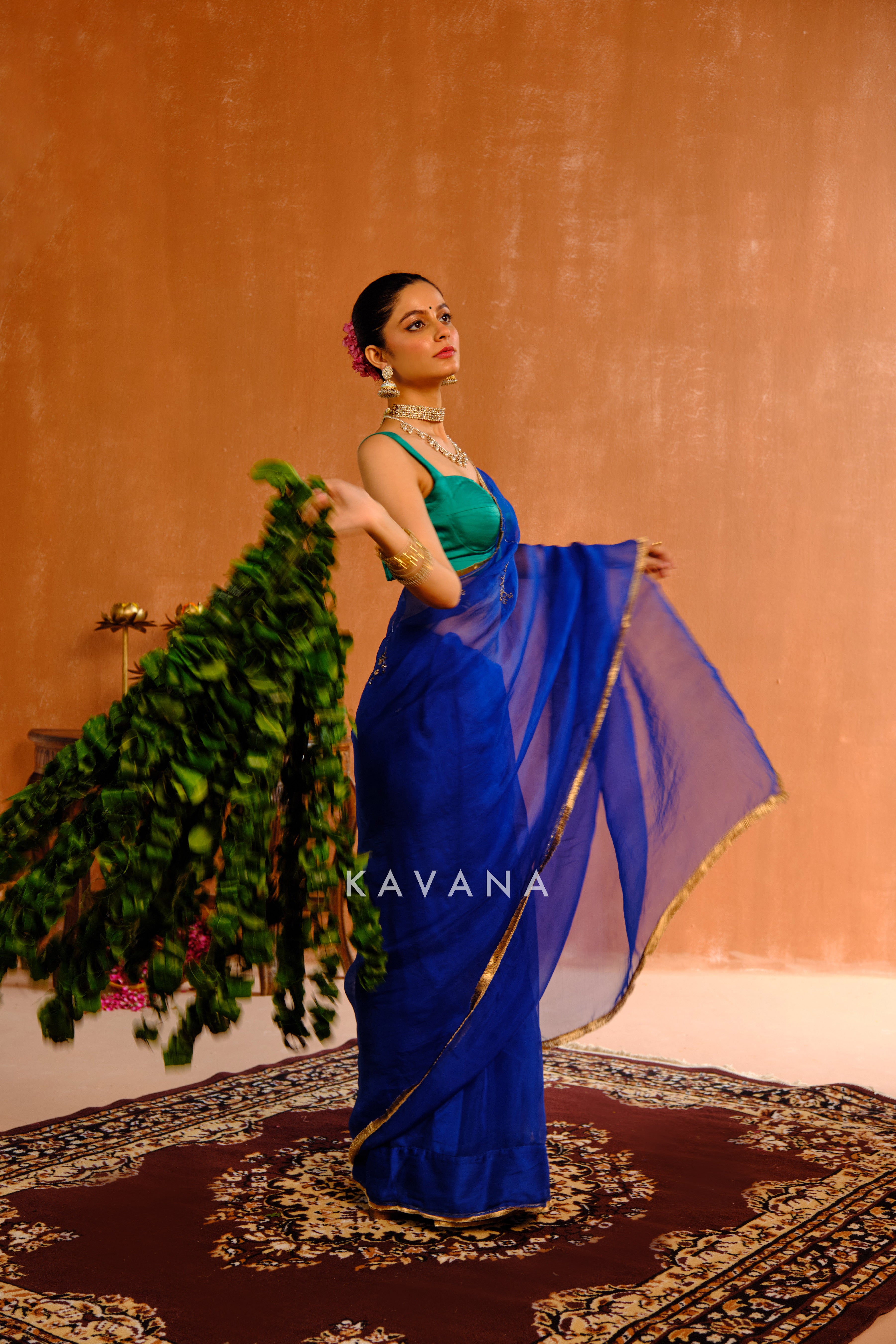 Neelika Organza Sari