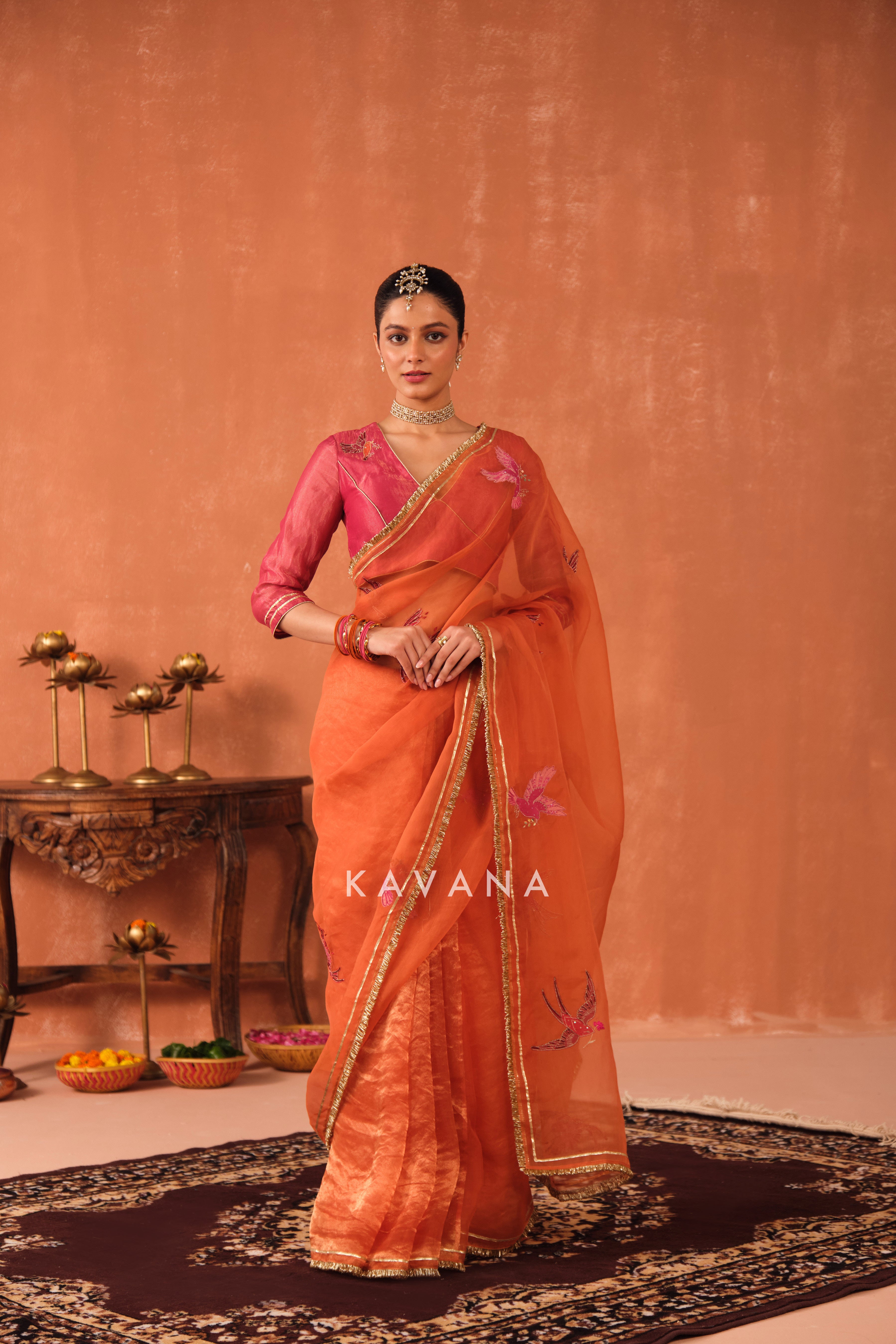 Ritu Organza Sari
