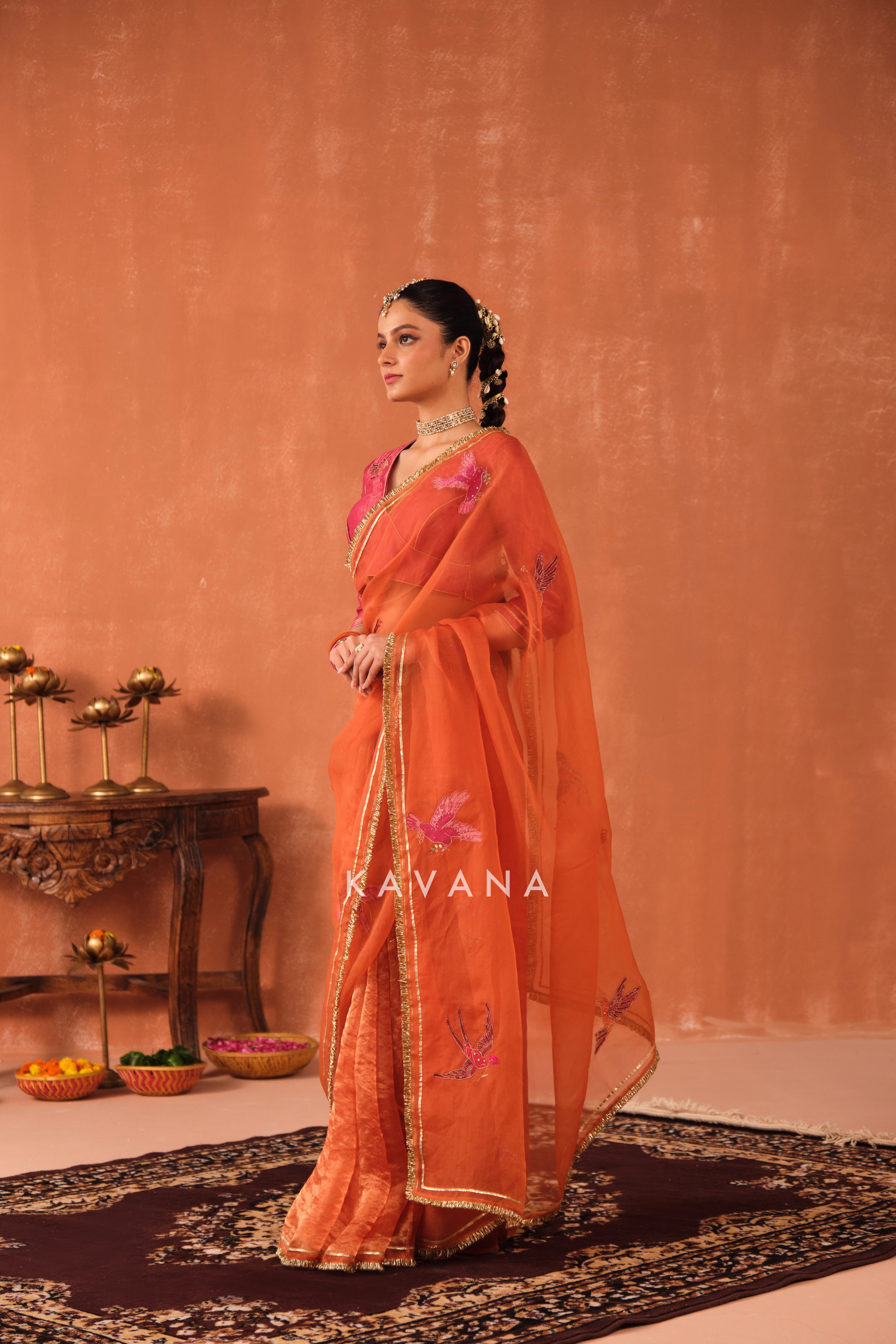 Ritu Organza Sari