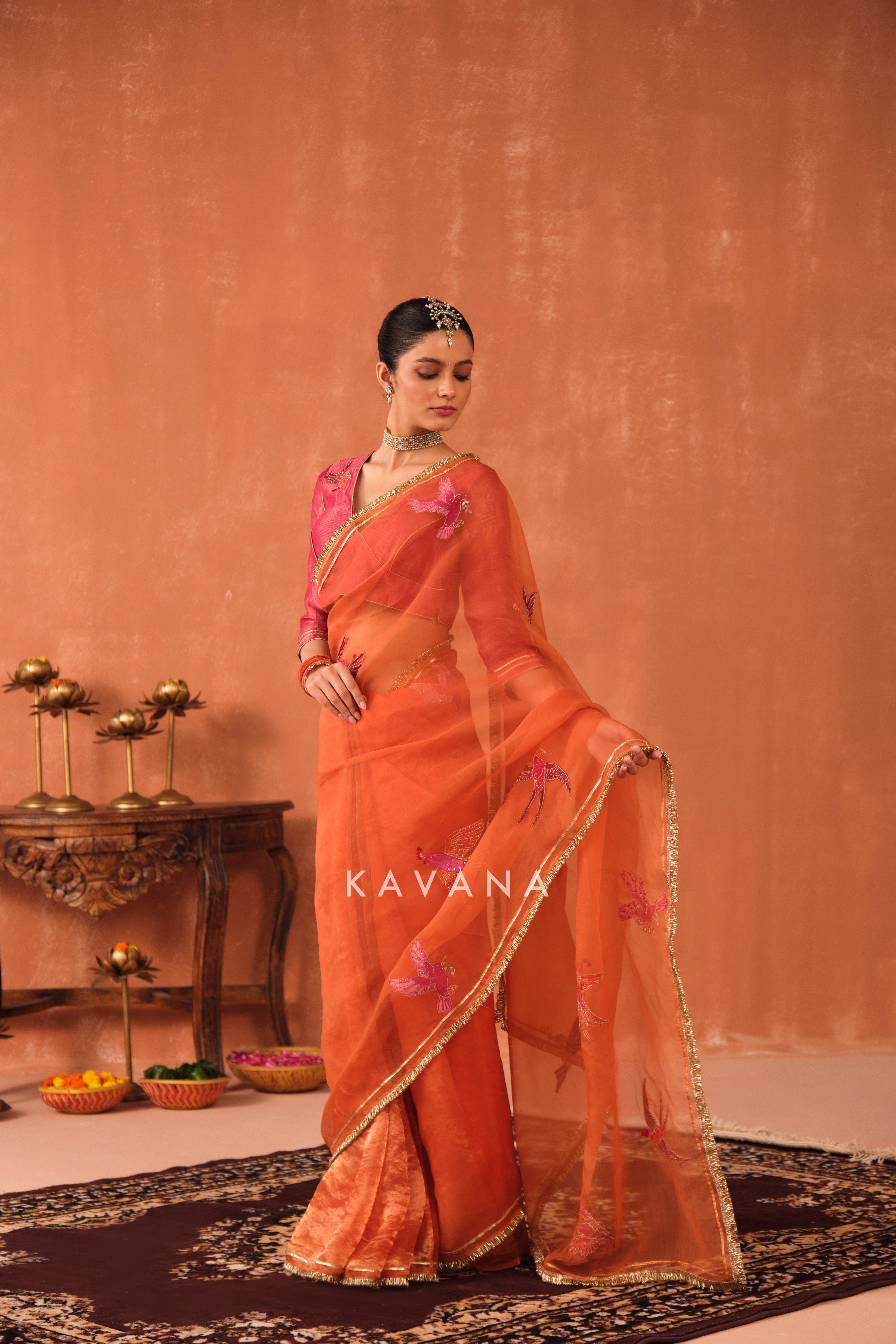 Ritu Organza Sari