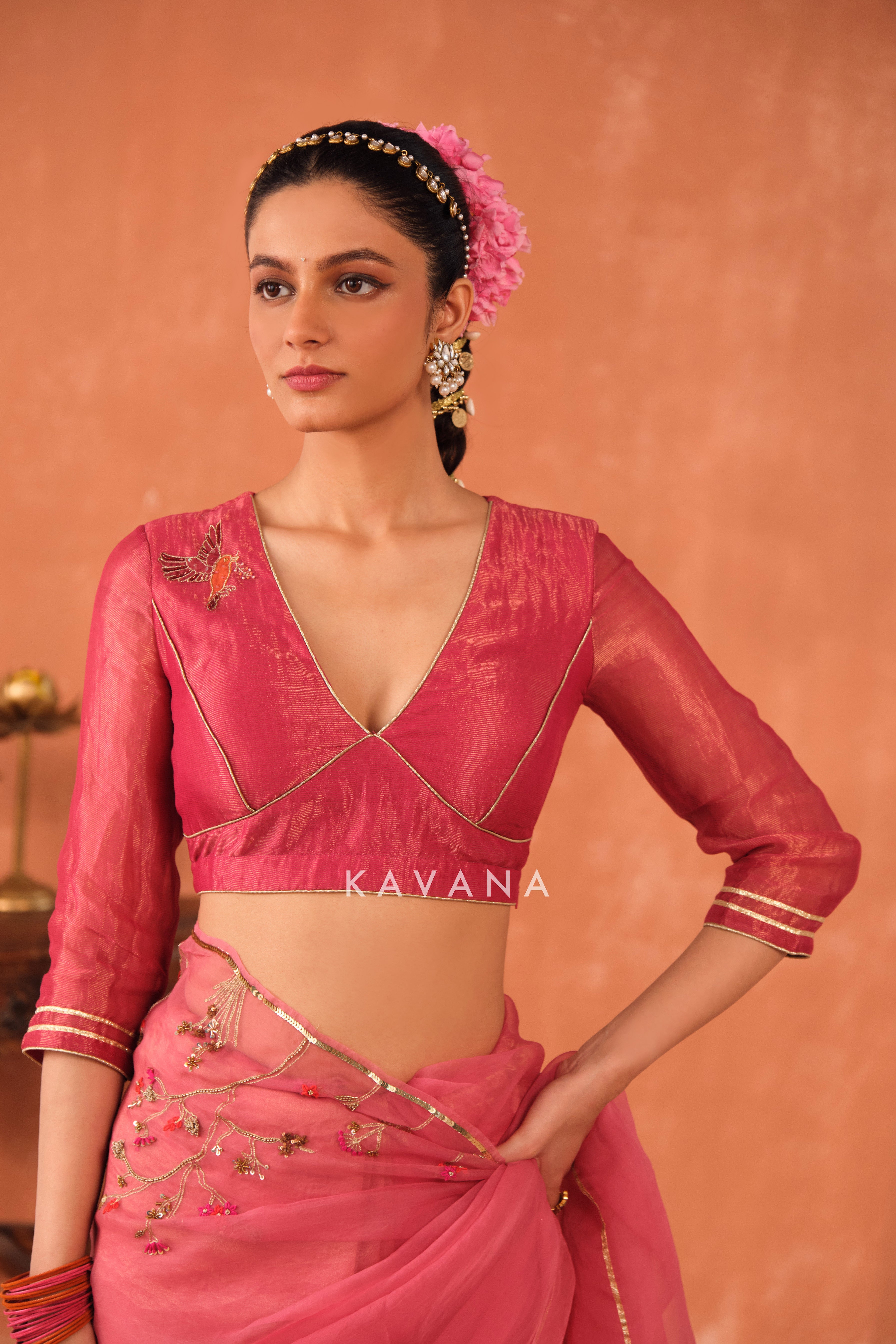 Ritu Chanderi Blouse