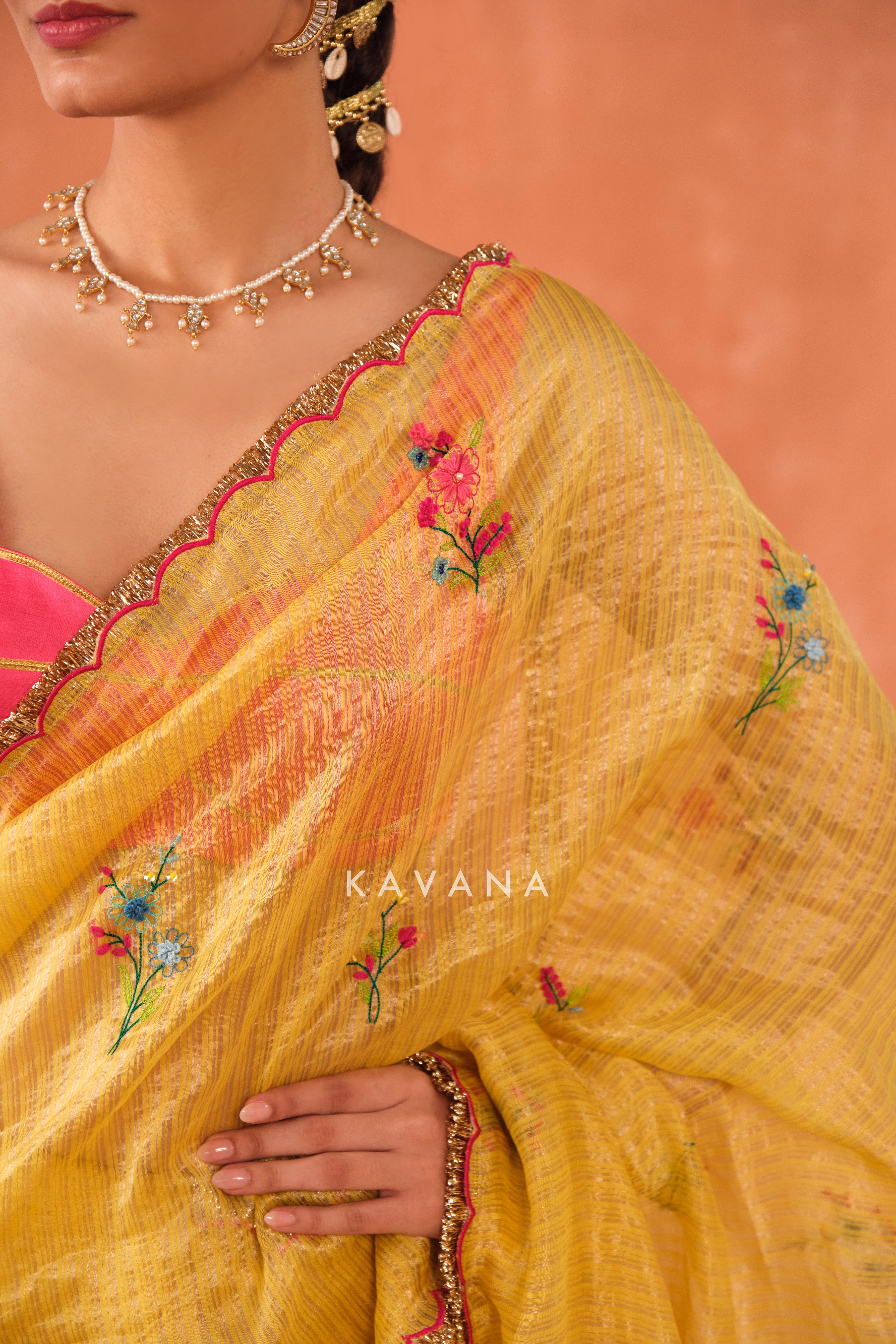 Patra Chanderi Sari